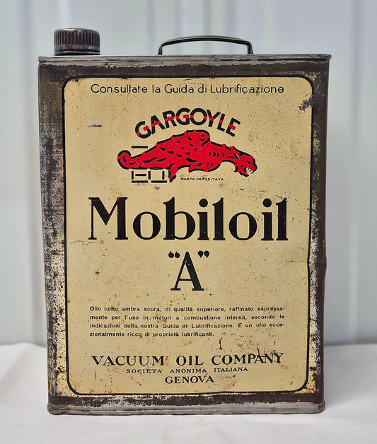 Bidon d'huile MOBILOIL A