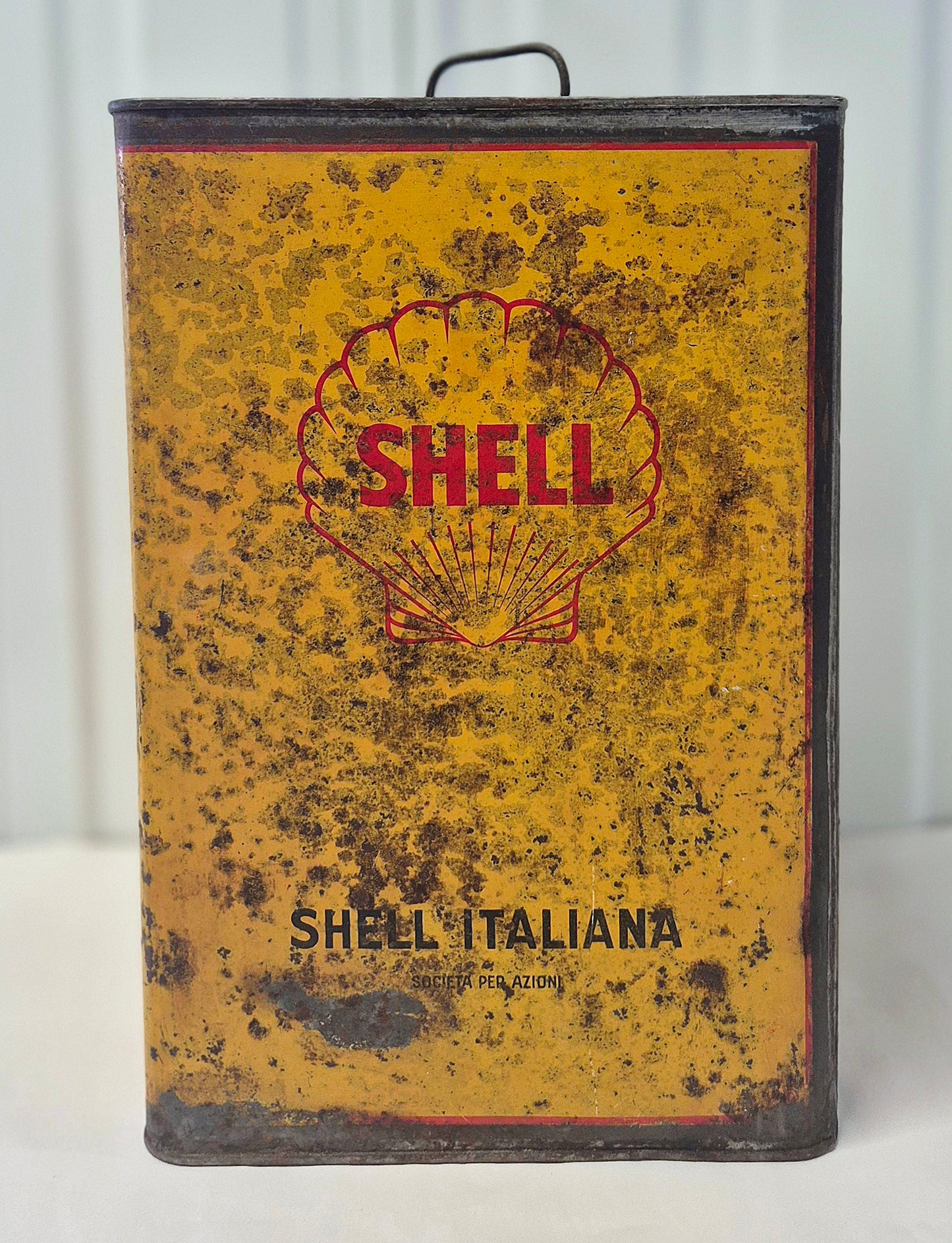 Bidon d'huile SHELL