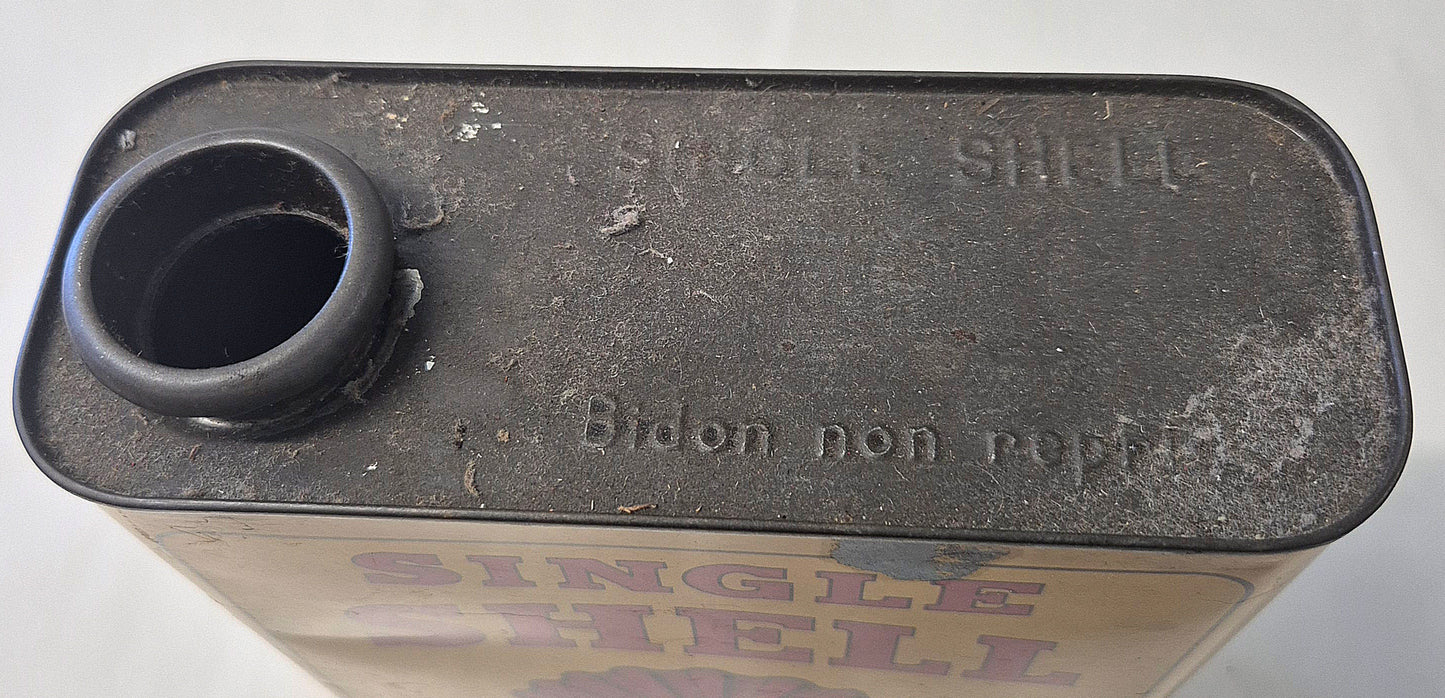 Bidon d'huile SHELL Single