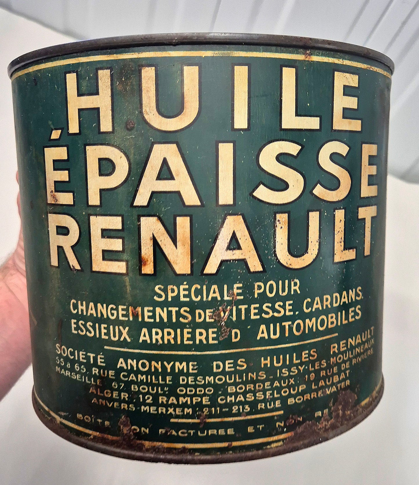 Pot de graisse RENAULT