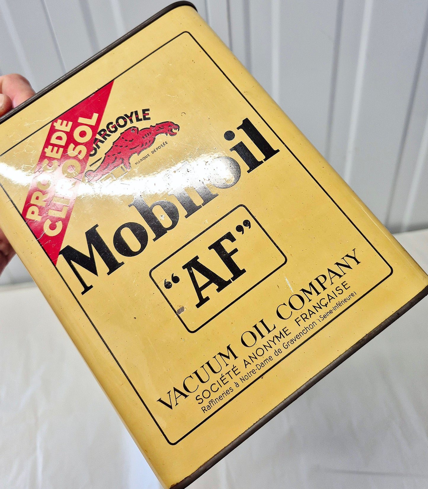 Bidon d'huile MOBILOIL AF