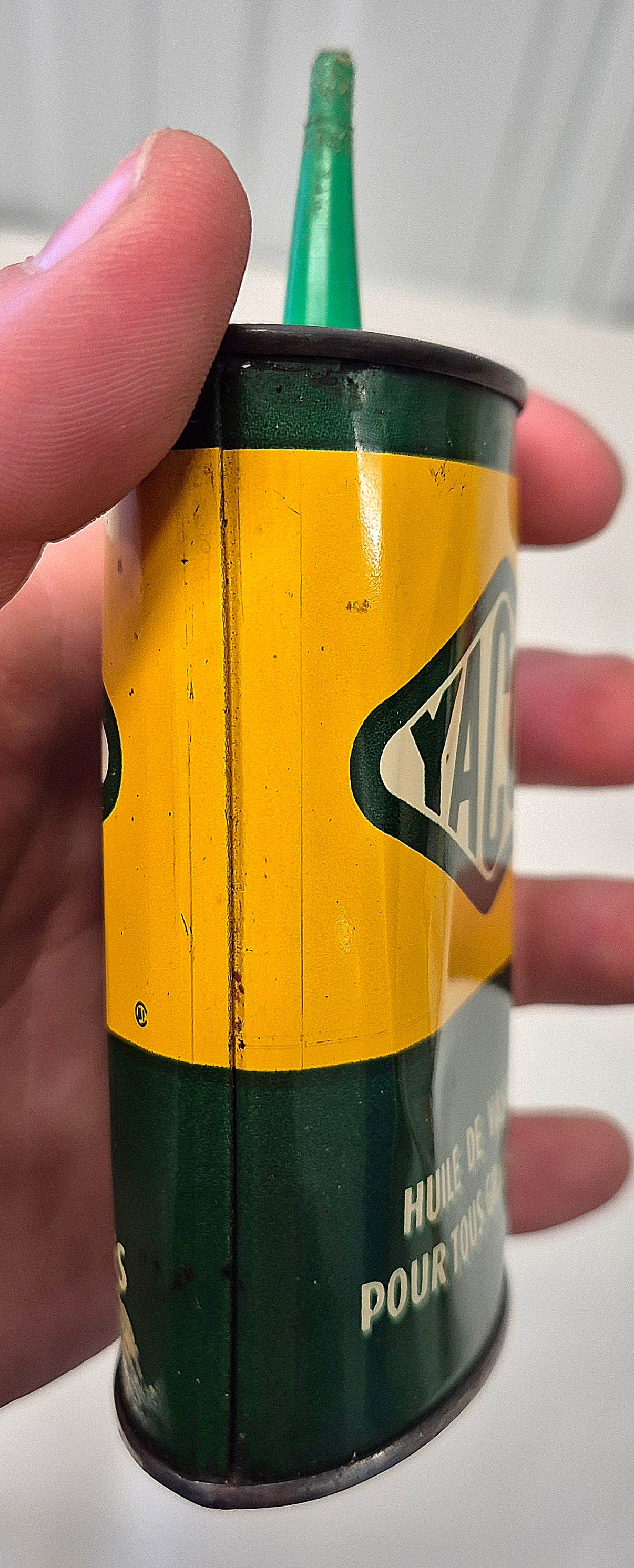 Burette d'huile YACCO