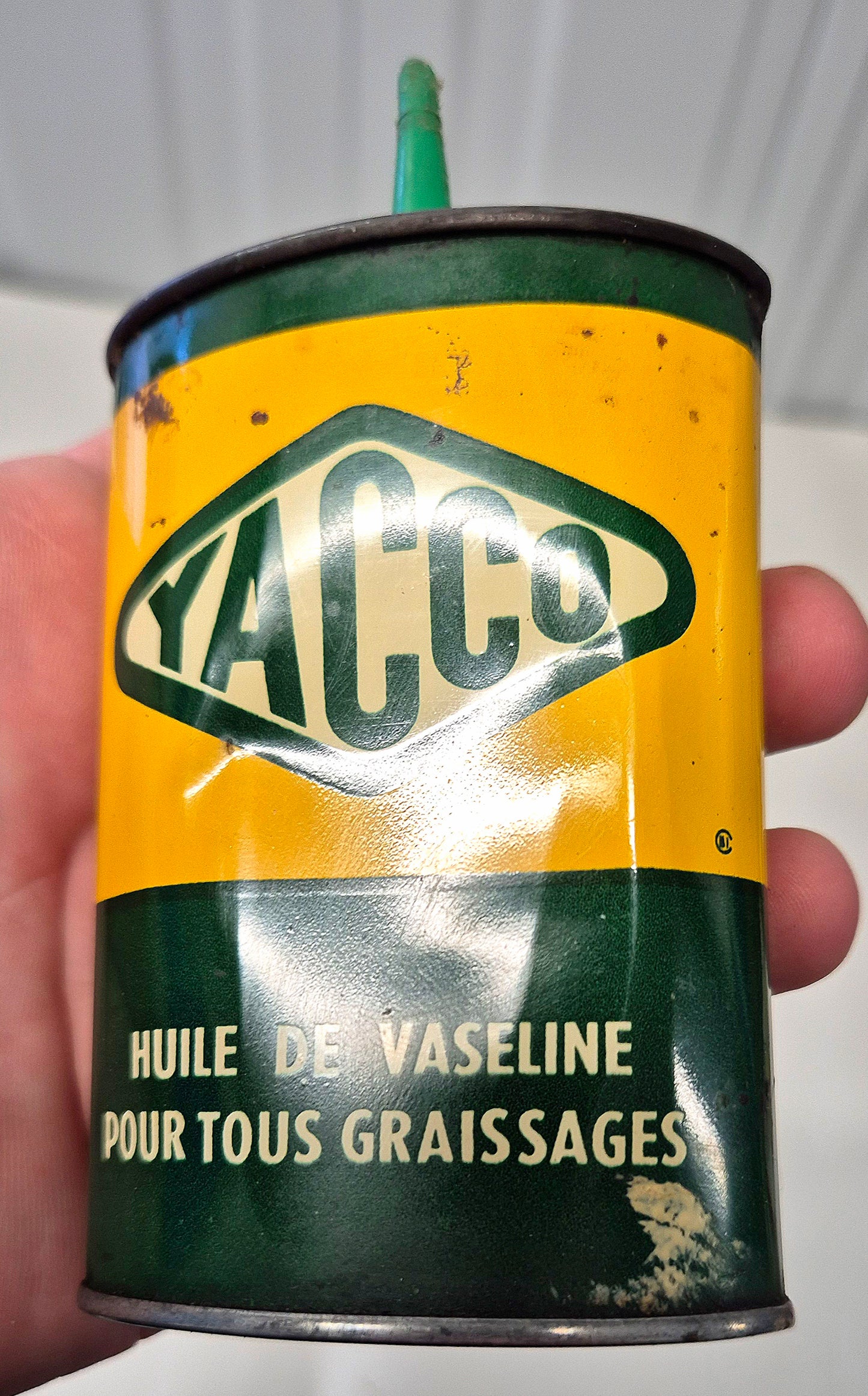 Burette d'huile YACCO