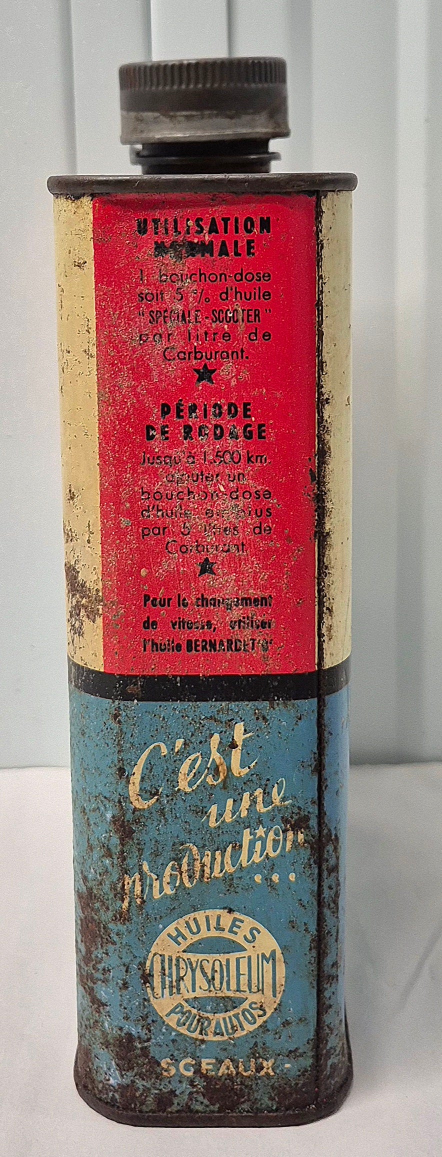 Bidon d'huile BERNARDET
