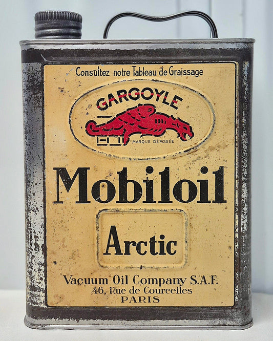 Bidon d'huile MOBILOIL