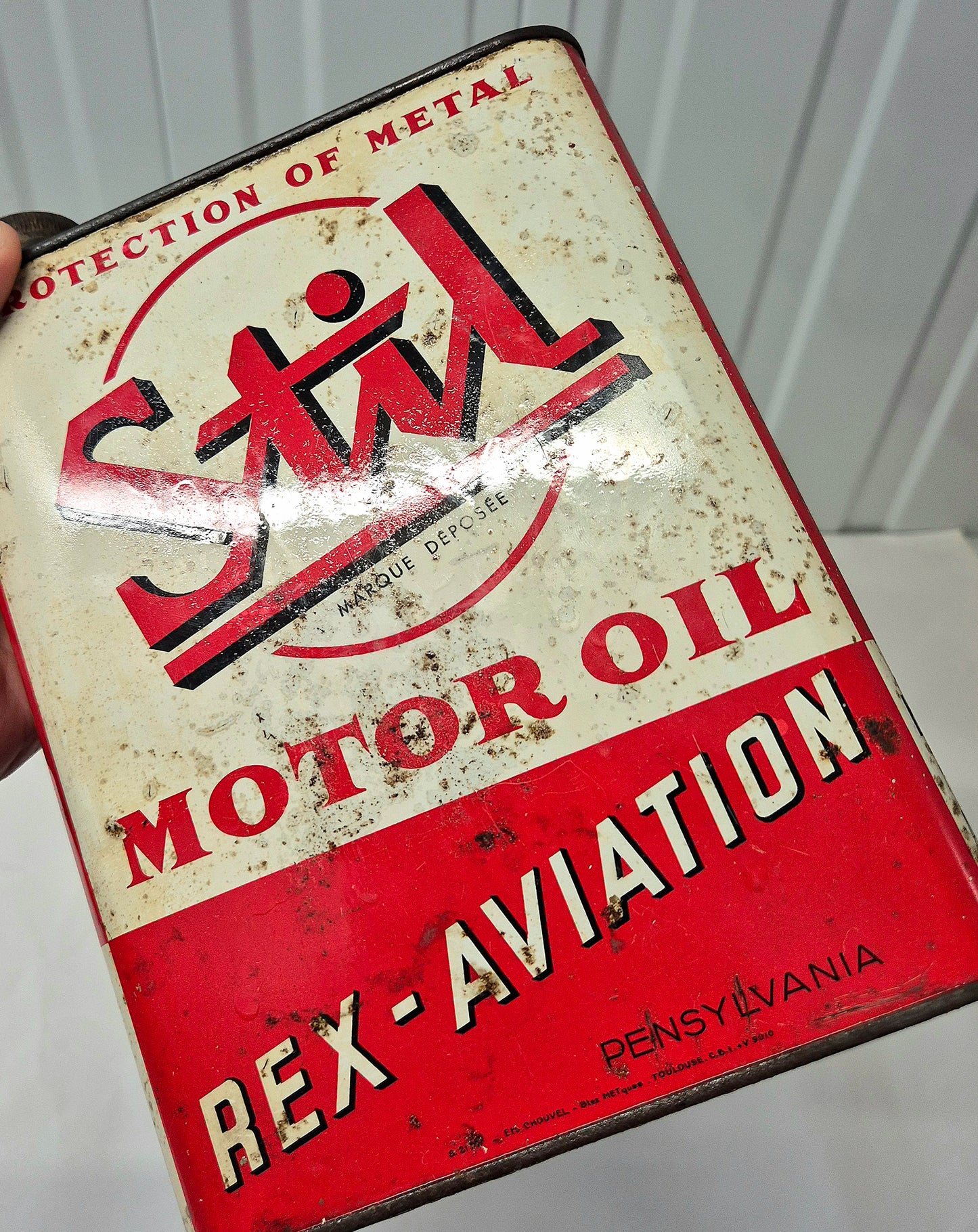 Bidon d'huile STIL Aviation