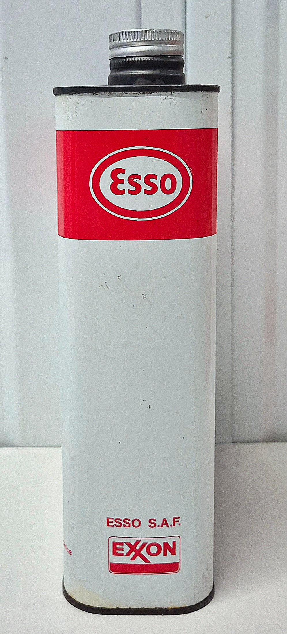 Bidons d'huile ESSO 2 Temps