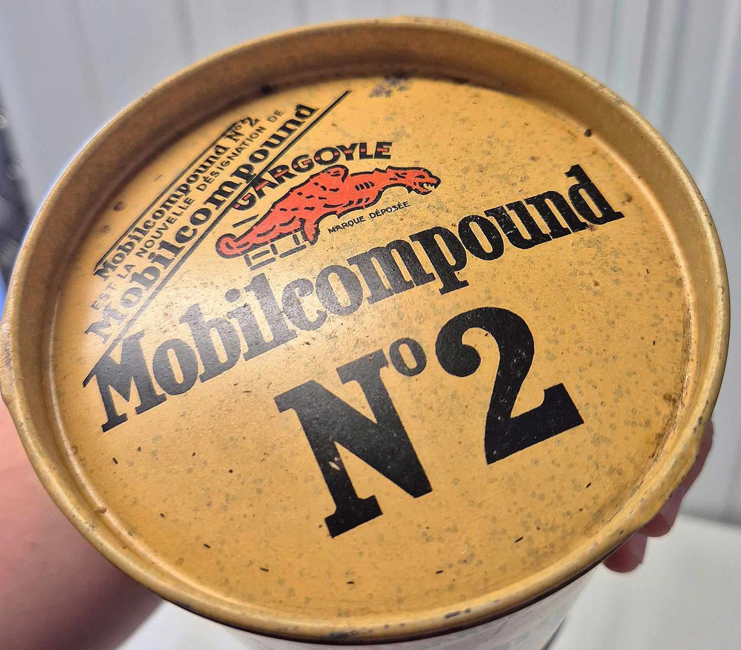 Pot de graisse MOBILCOMPOUND 2