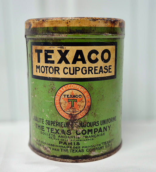 Pot de graisse TEXACO