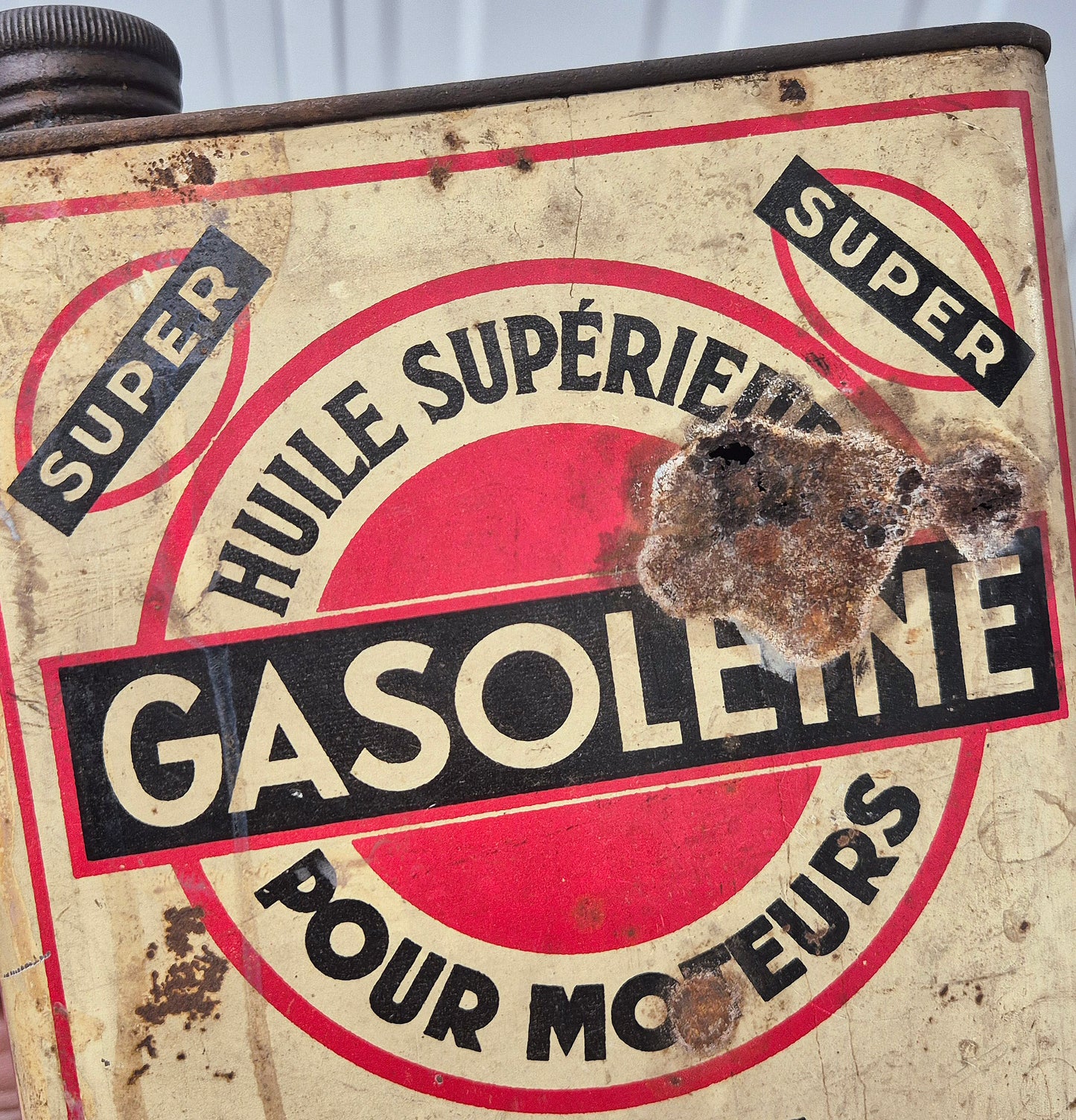 Bidon d'huile GASOLEINE