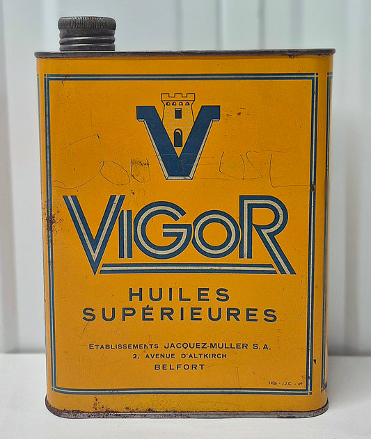Bidon d'huile VIGOR