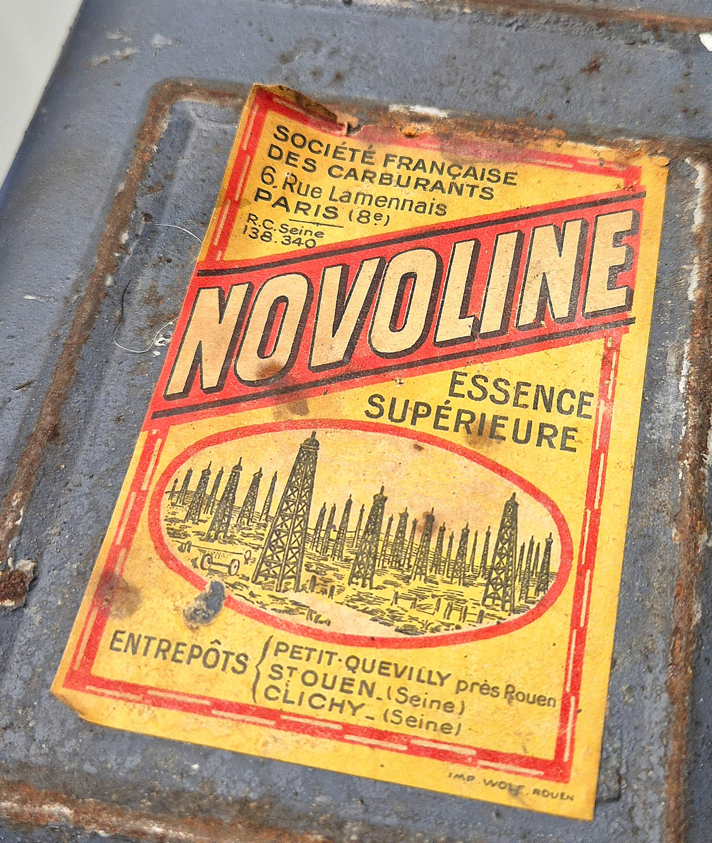 Bidon essence NOVOLINE