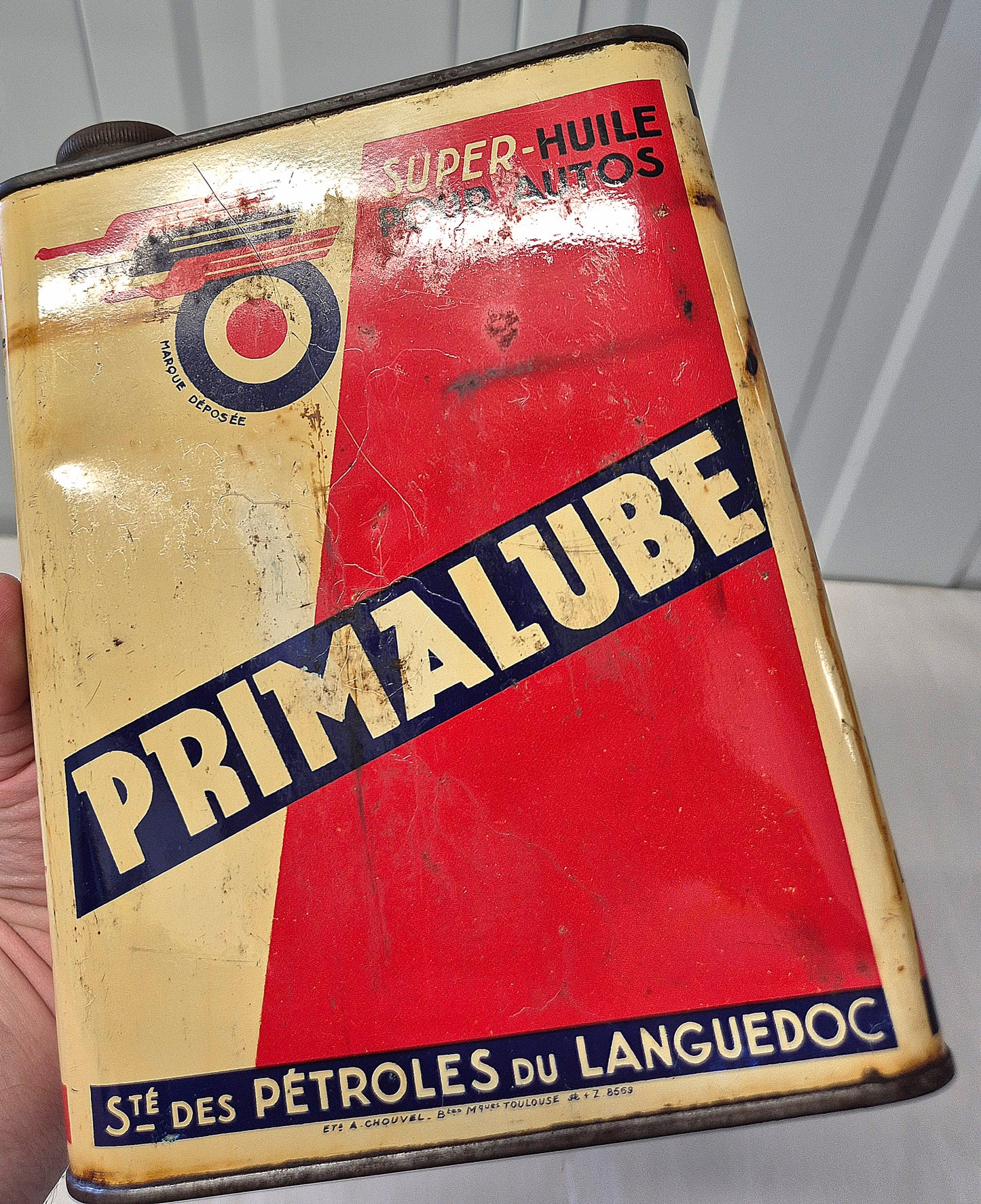 Bidon d'huile PRIMALUBE