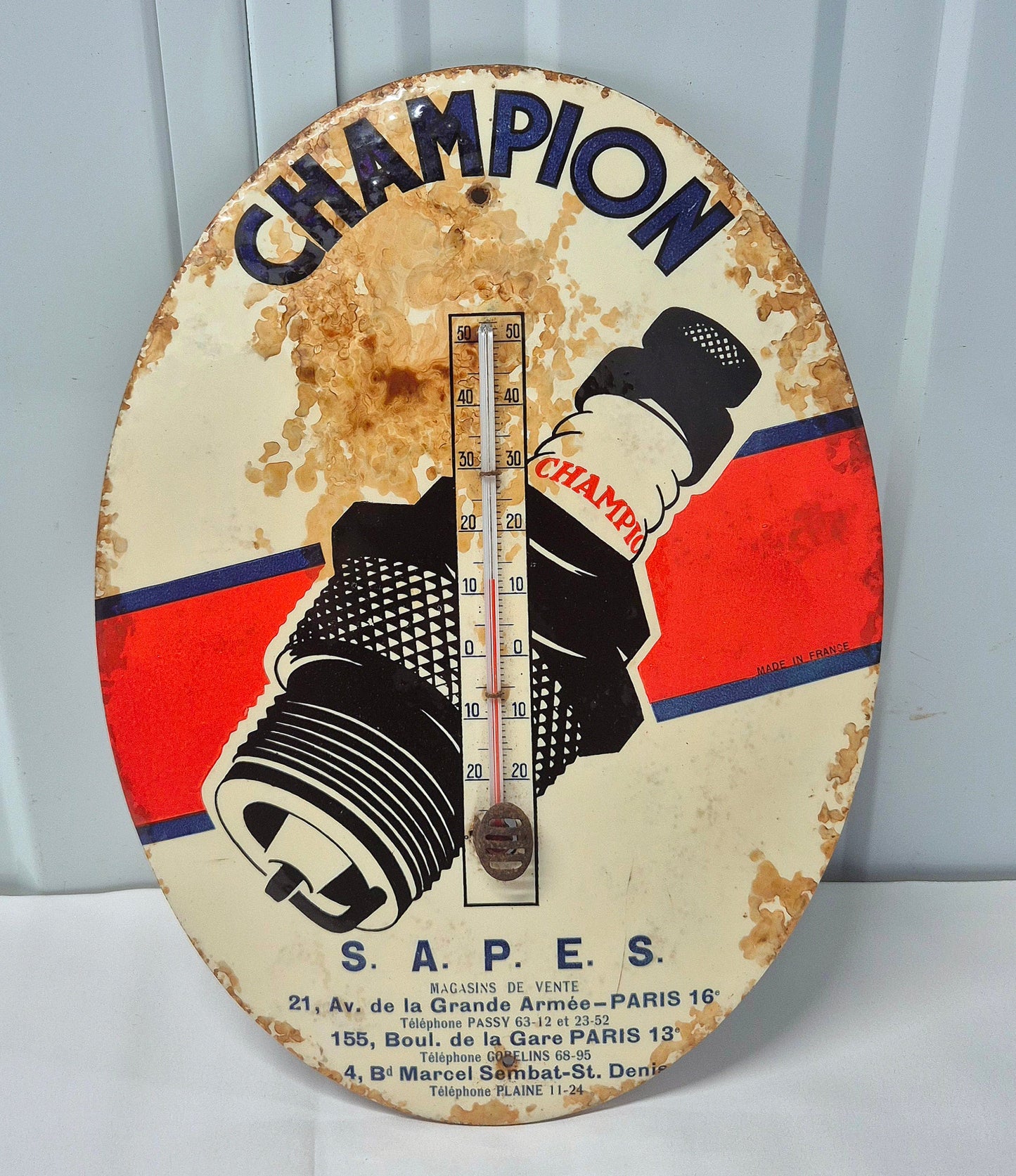 Glaçoide Bougie CHAMPION