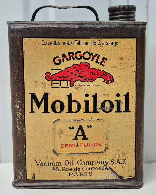Bidon d'huile MOBILOIL A