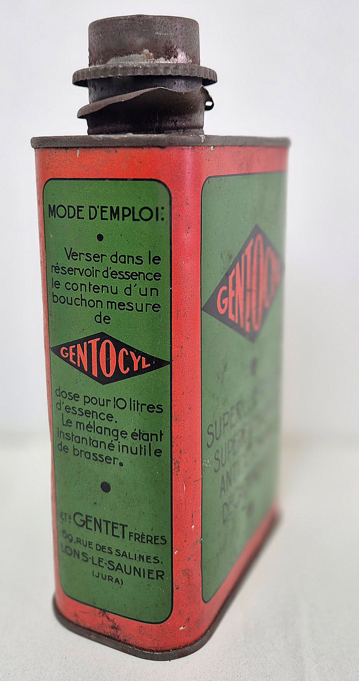 Bidon d'huile GENTOCYL