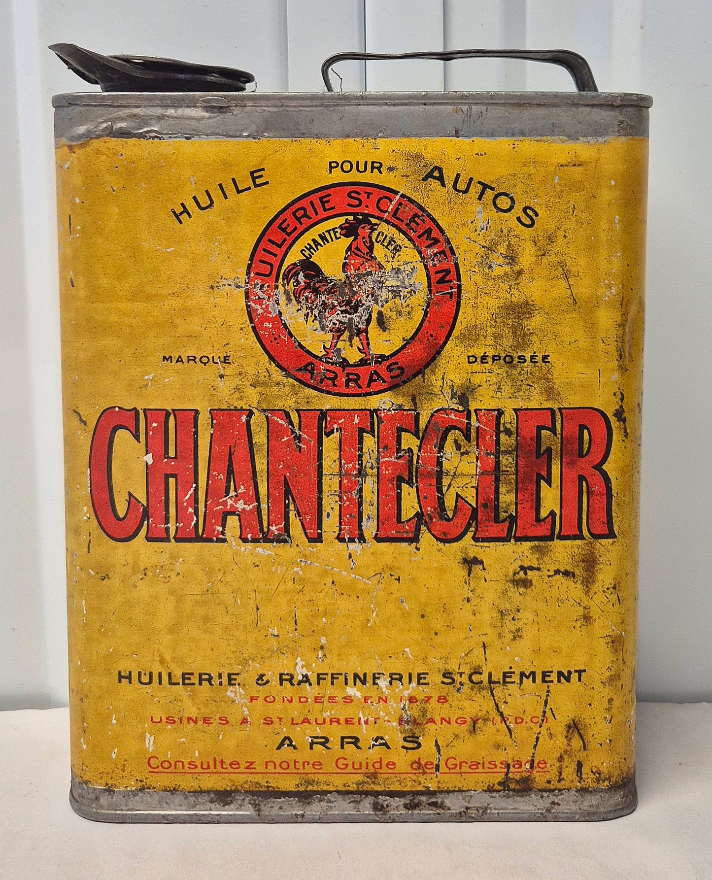 Bidon d'huile CHANTECLER