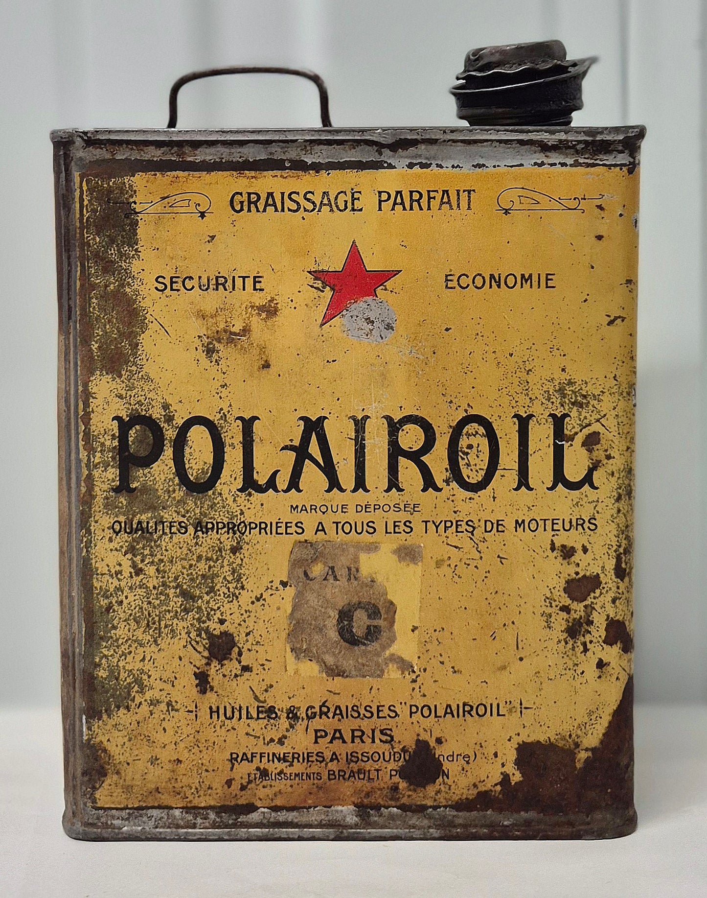 Bidon d'huile POLAIROIL