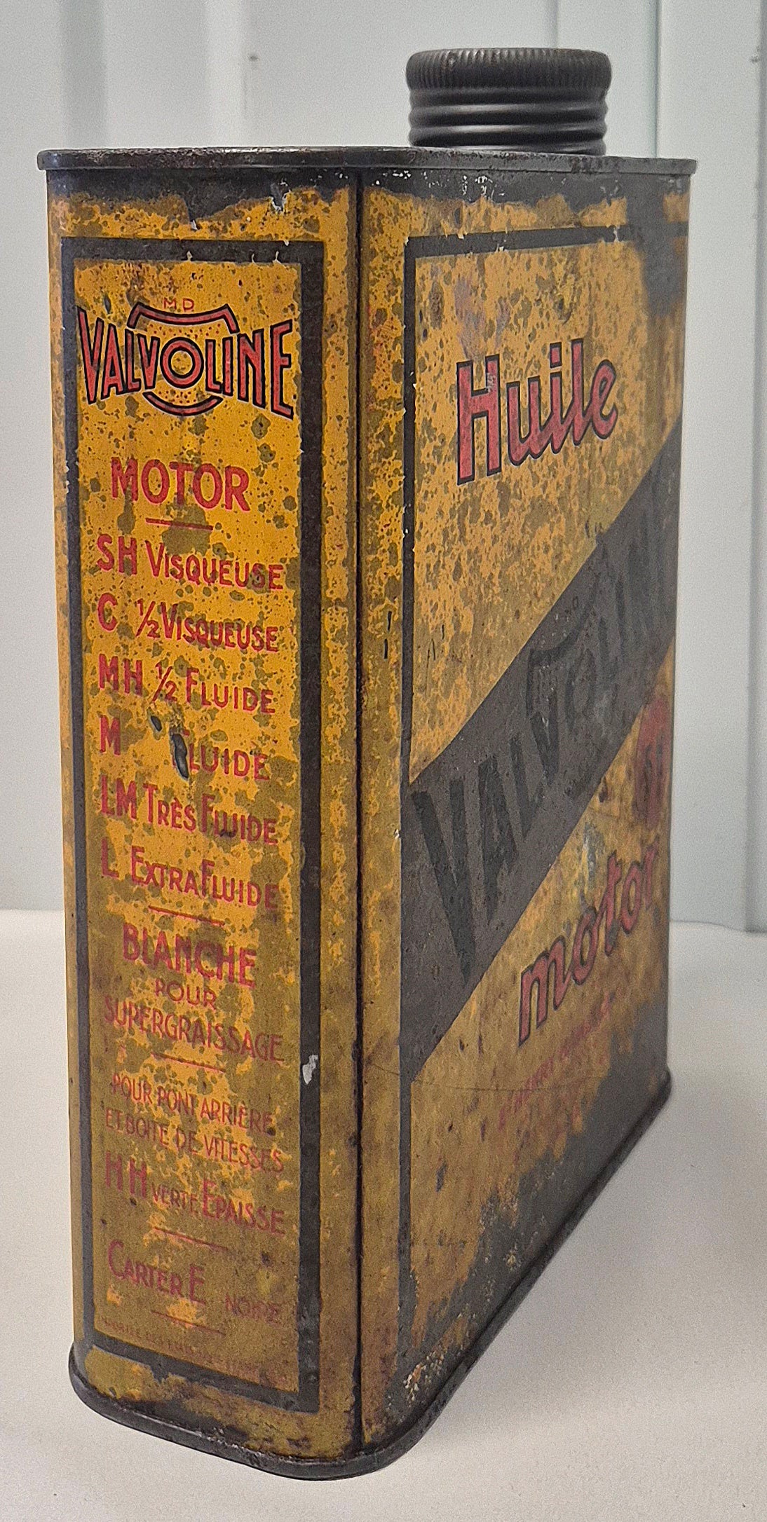 Bidon d'huile VALVOLINE
