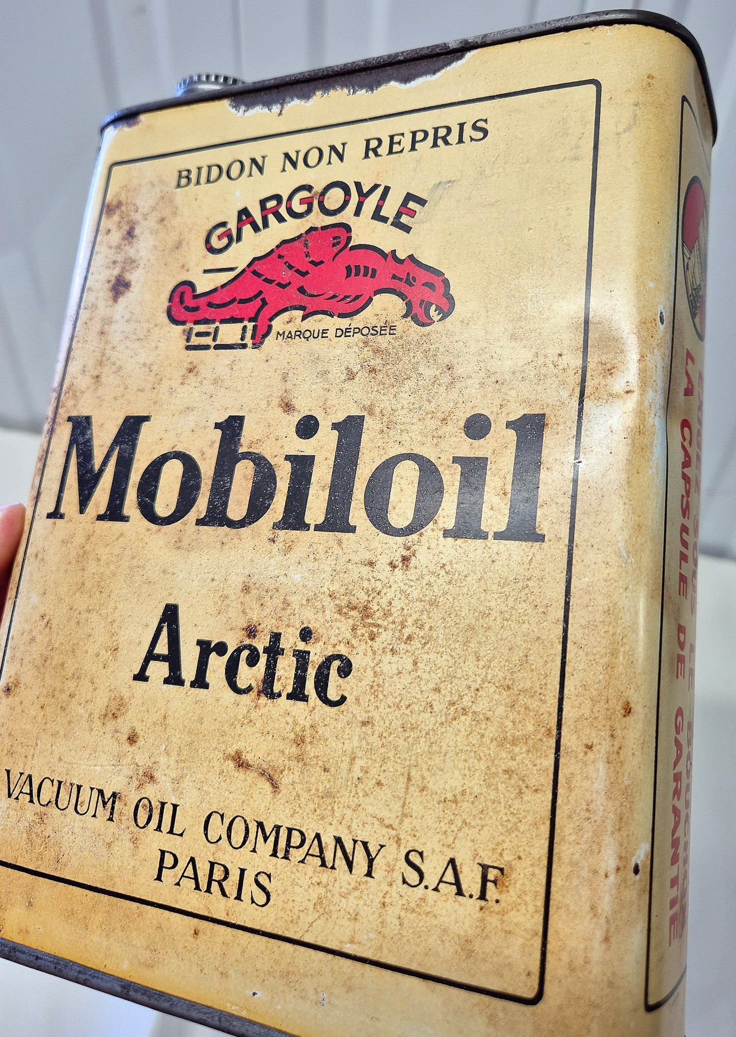 Bidon d'huile MOBILOIL Arctic
