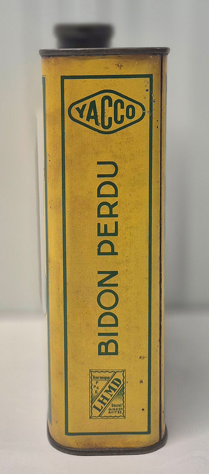 Bidon d'huile YACCO