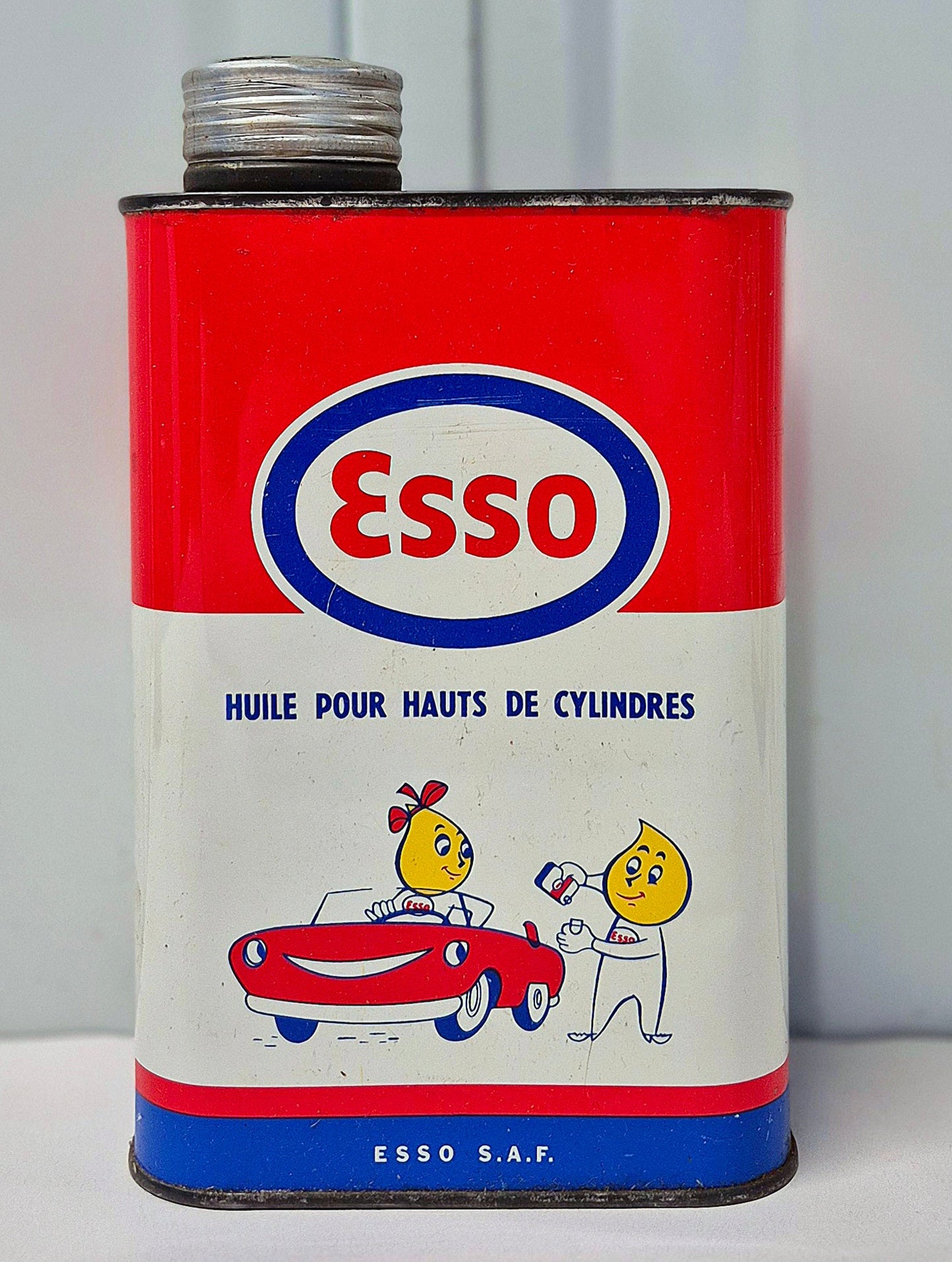 Bidon d'huile ESSO