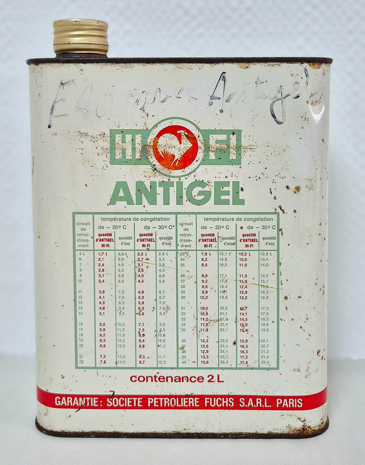 Bidon antigel HIFI