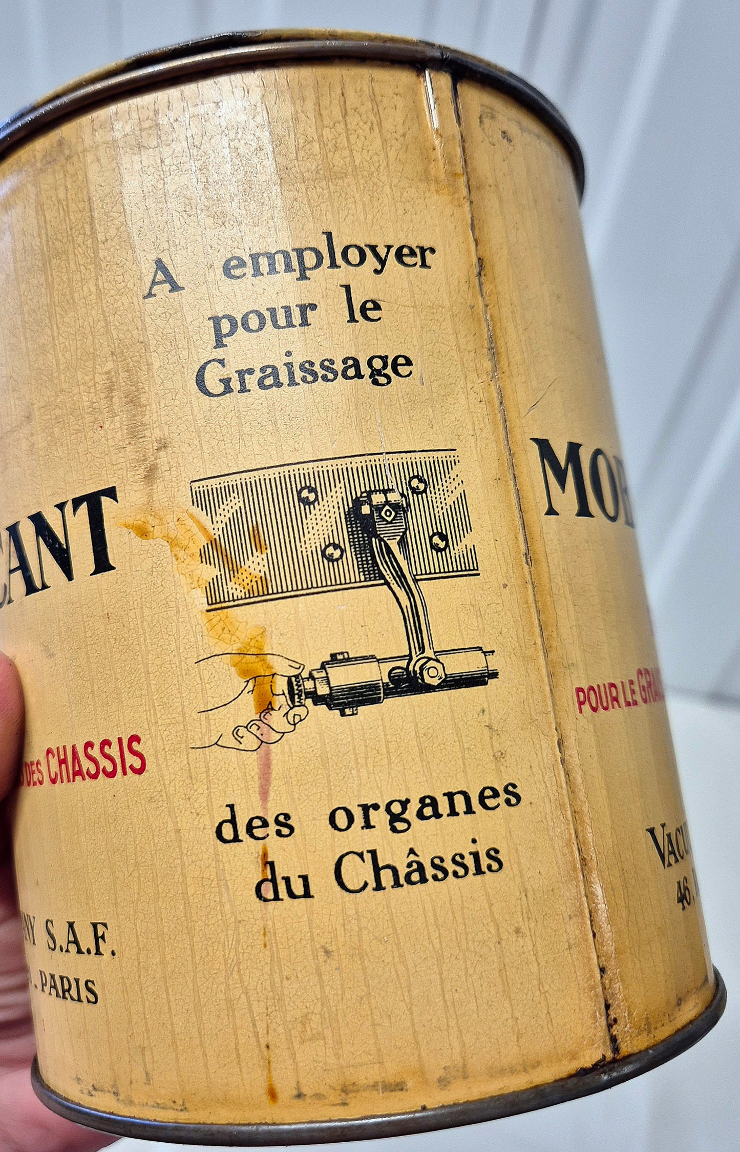 Pot de graisse MobiLubricant