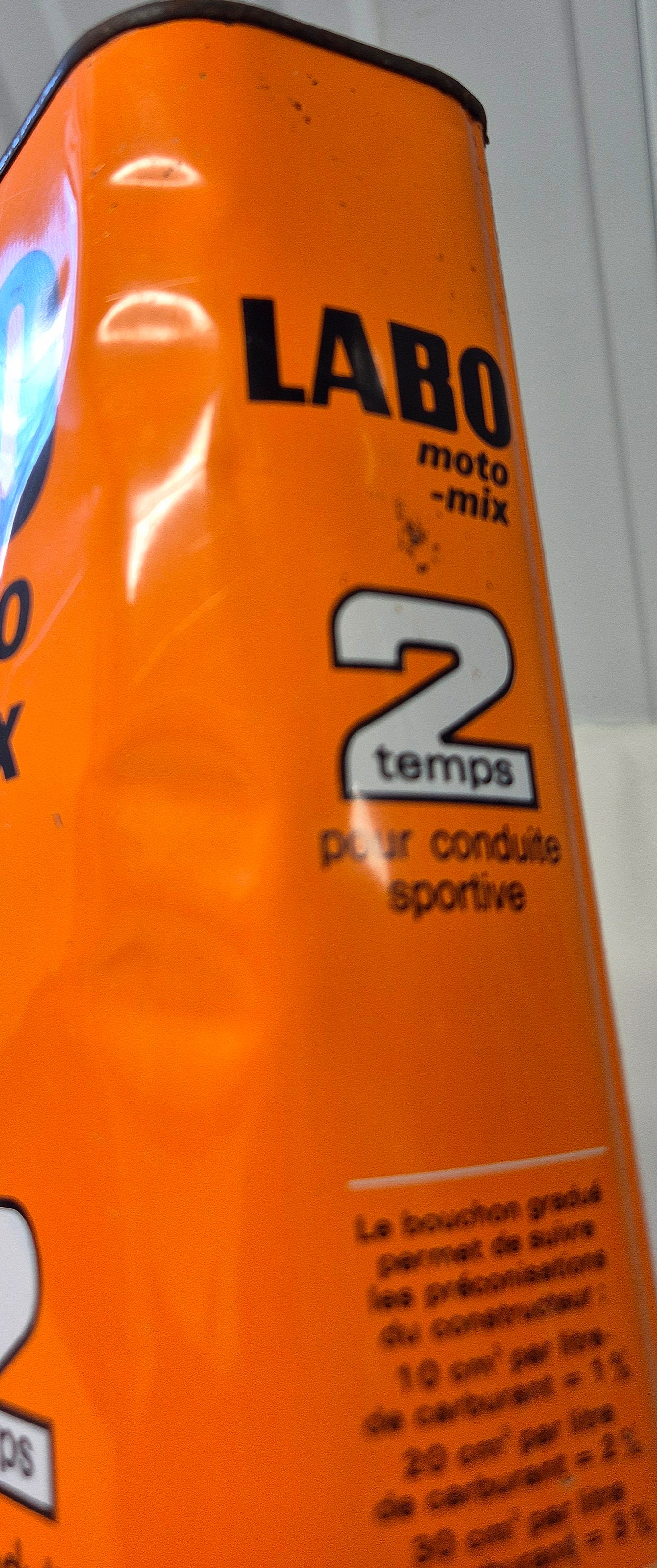 Bidon d'huile LABO Moto-Mix 2 Temps