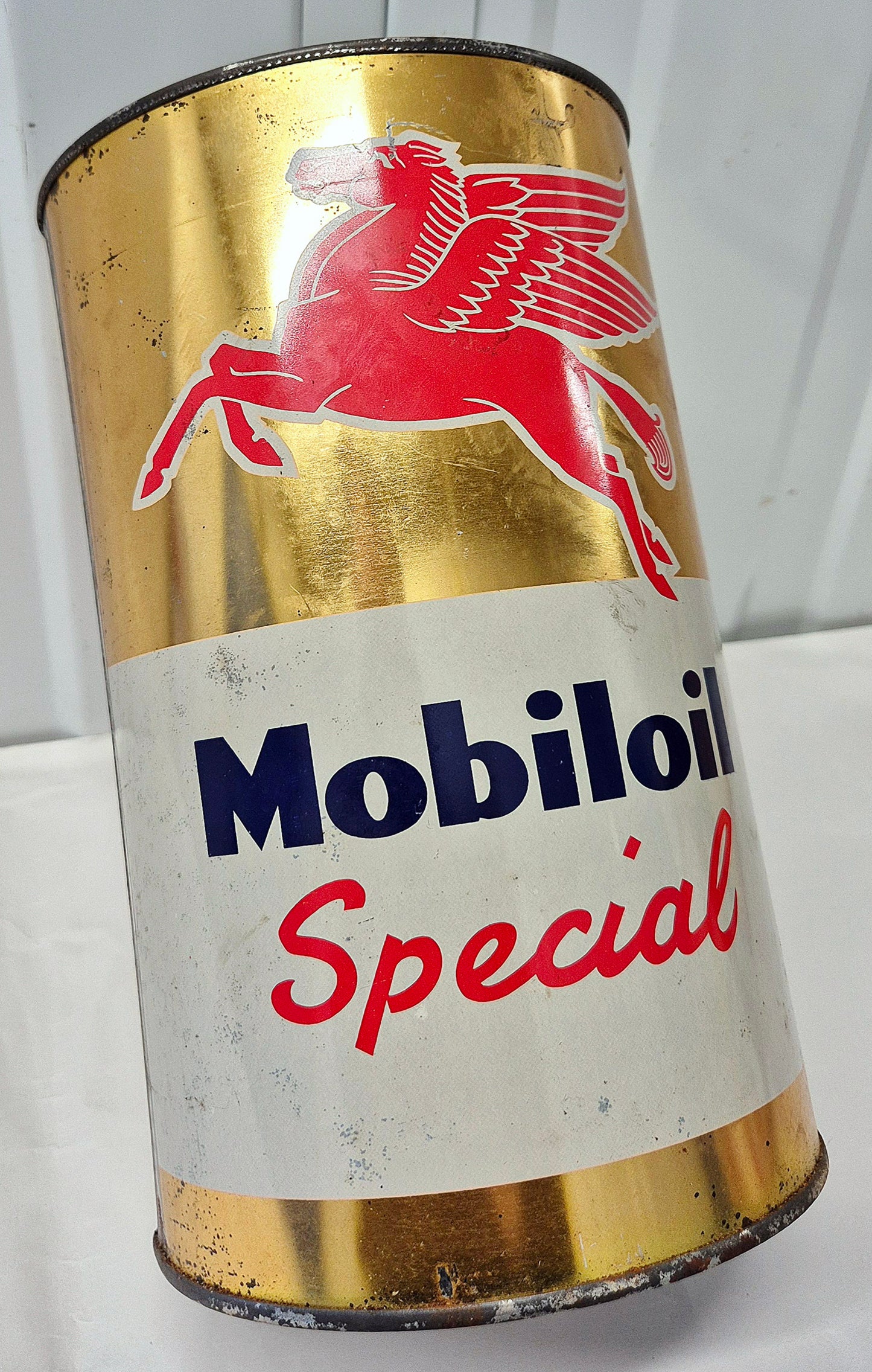 Bidon d'huile MOBILOIL