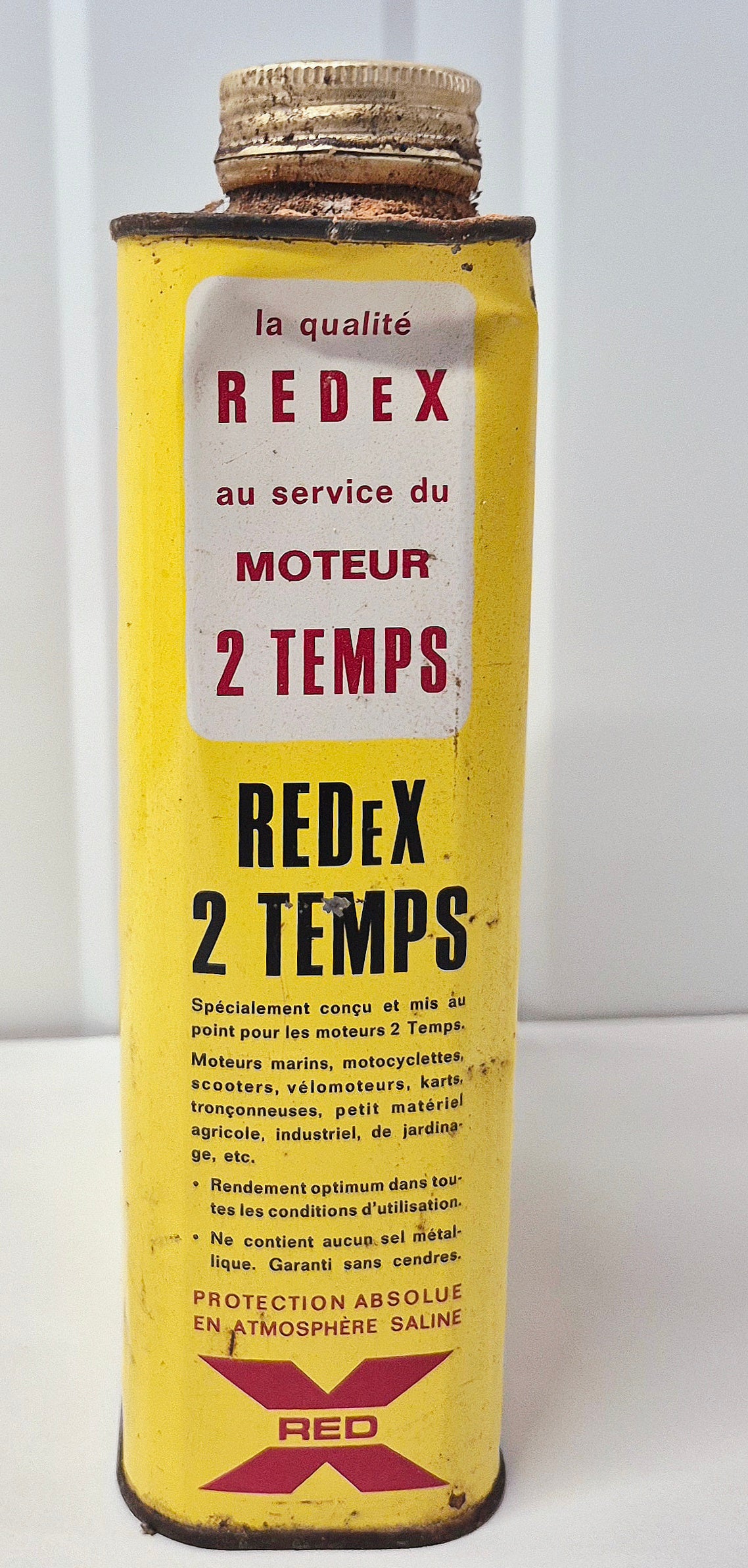 Bidon d'huile REDEX moto