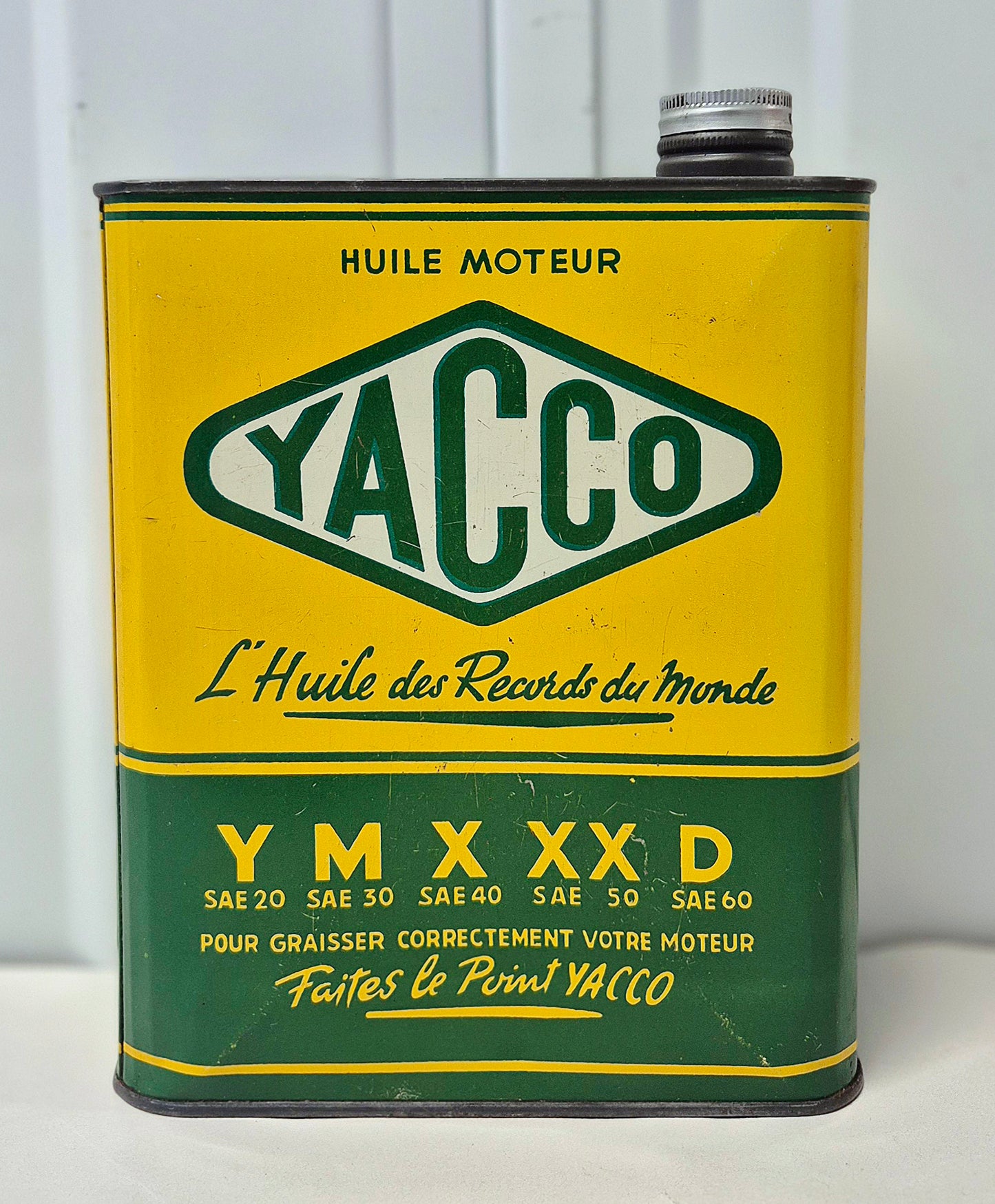 Bidon d'huile YACCO