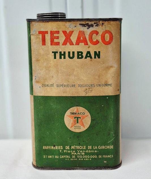 Bidon d'huile TEXACO