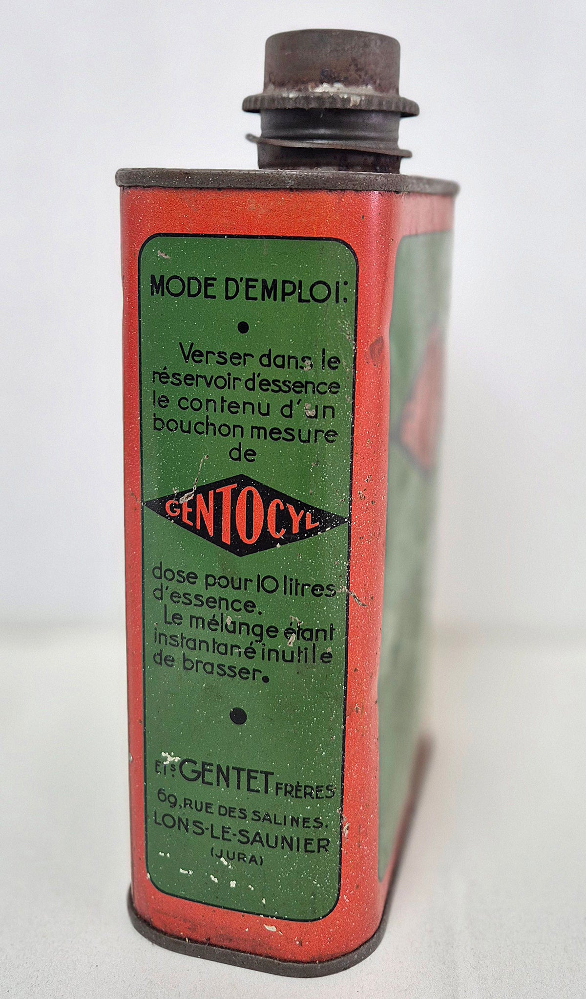 Bidon d'huile GENTOCYL