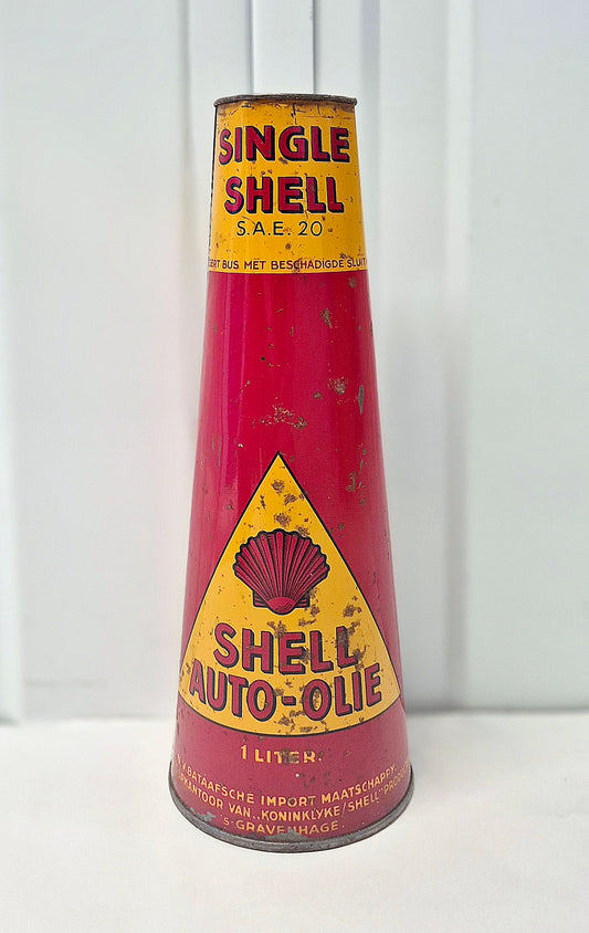 Bidon d'huile SHELL