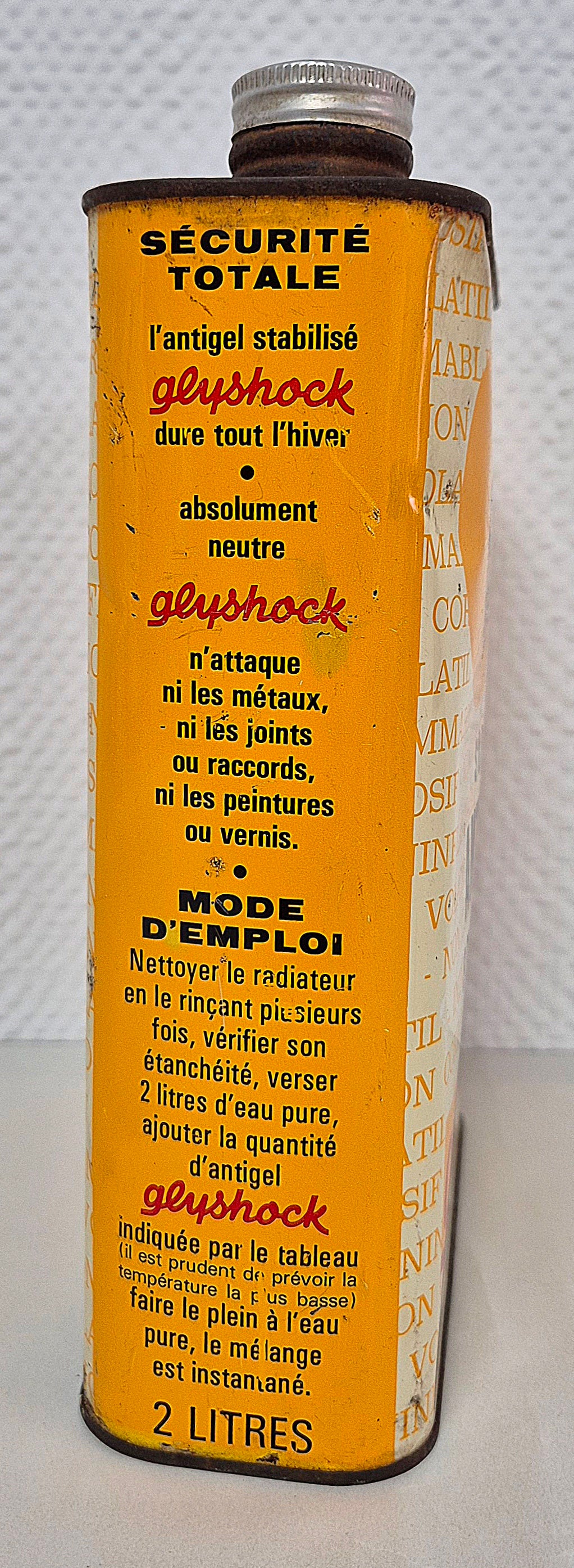 Bidon antigel GLYSHOCK