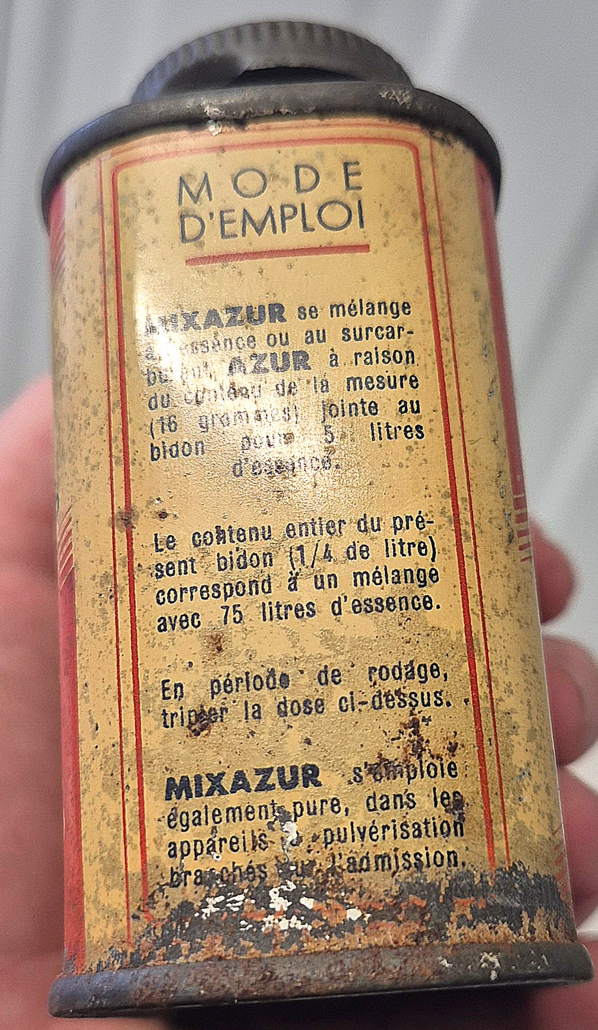 Dosette MIXAZUR