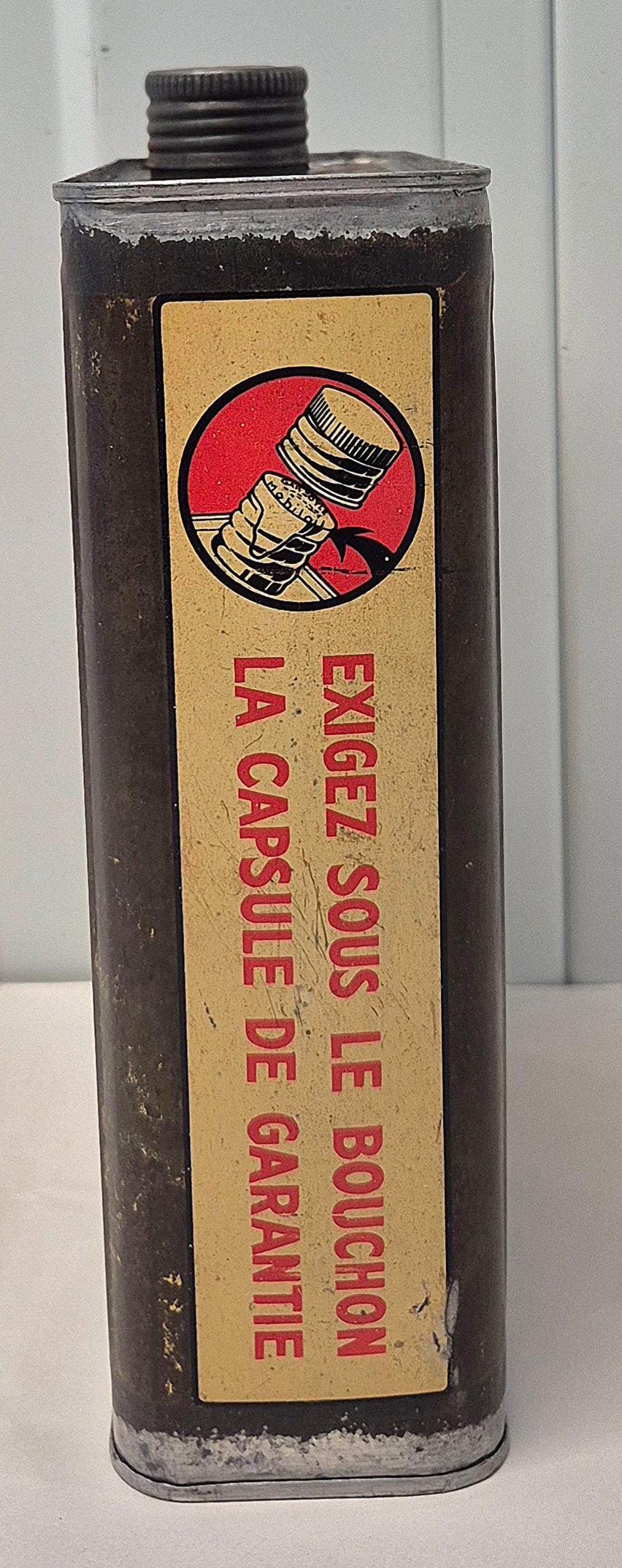 Bidon d'huile MOBILOIL BB