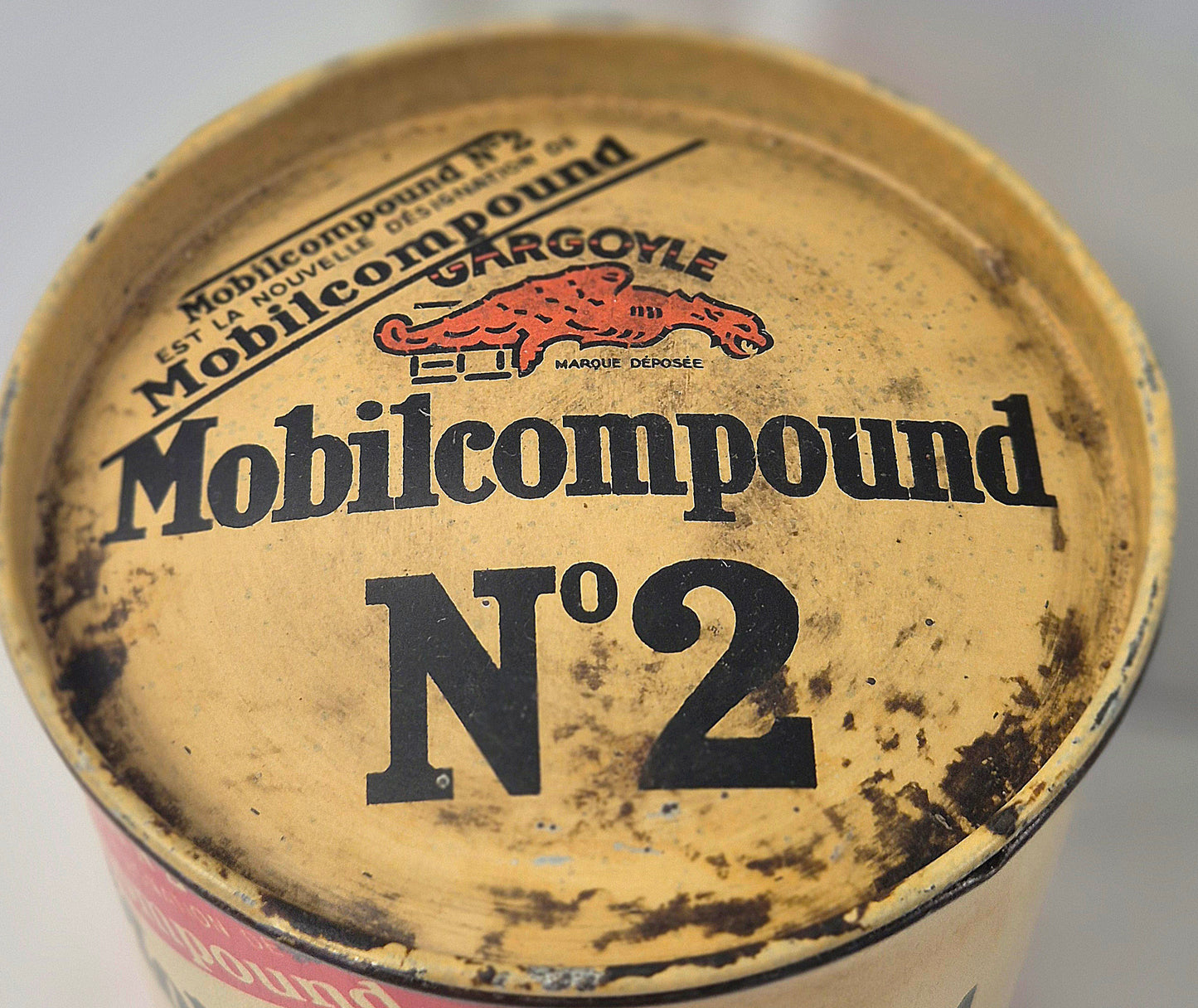 Pot de graisse MOBILcoumpound 2