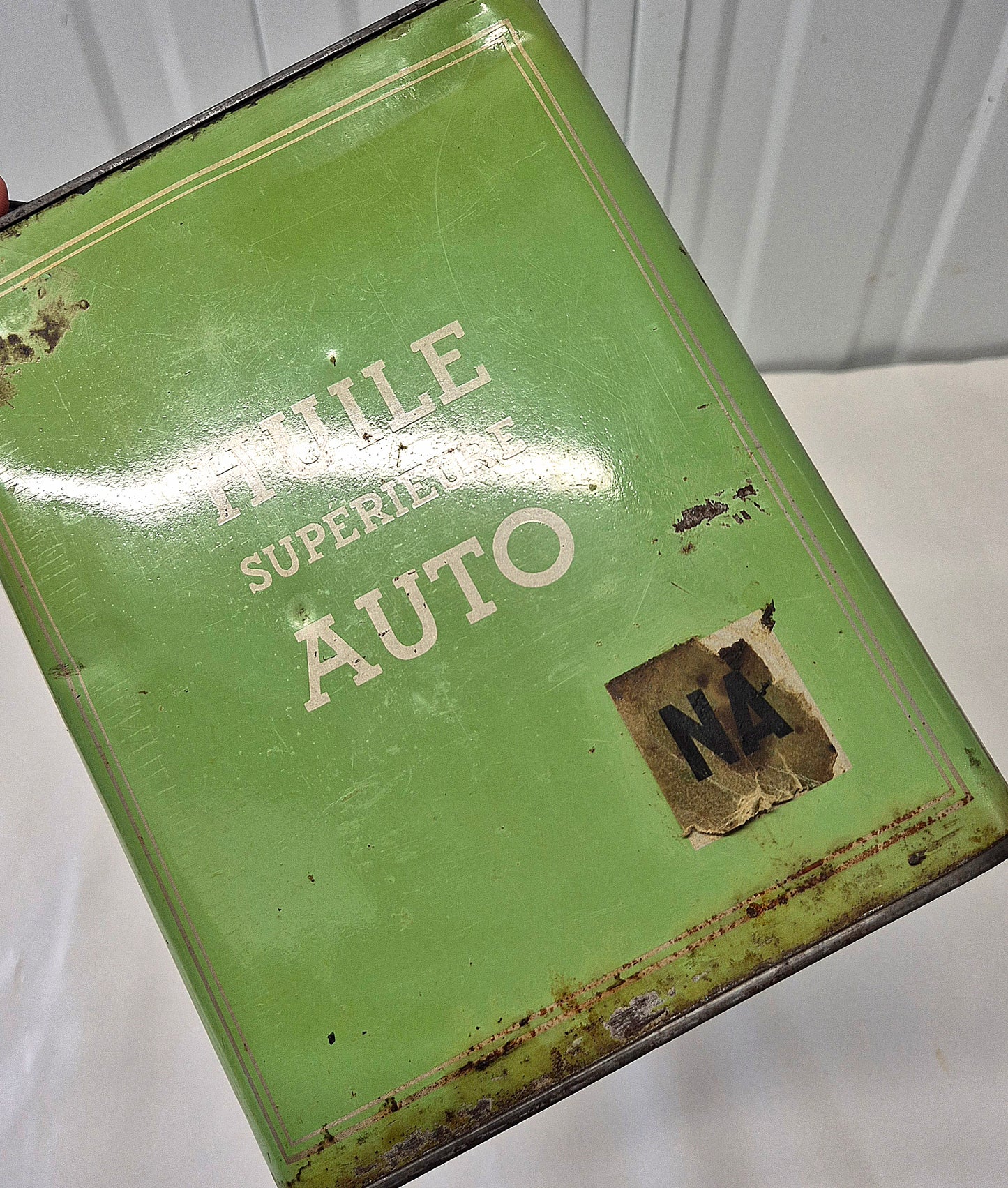 Bidon d'huile "Supérieur Auto"