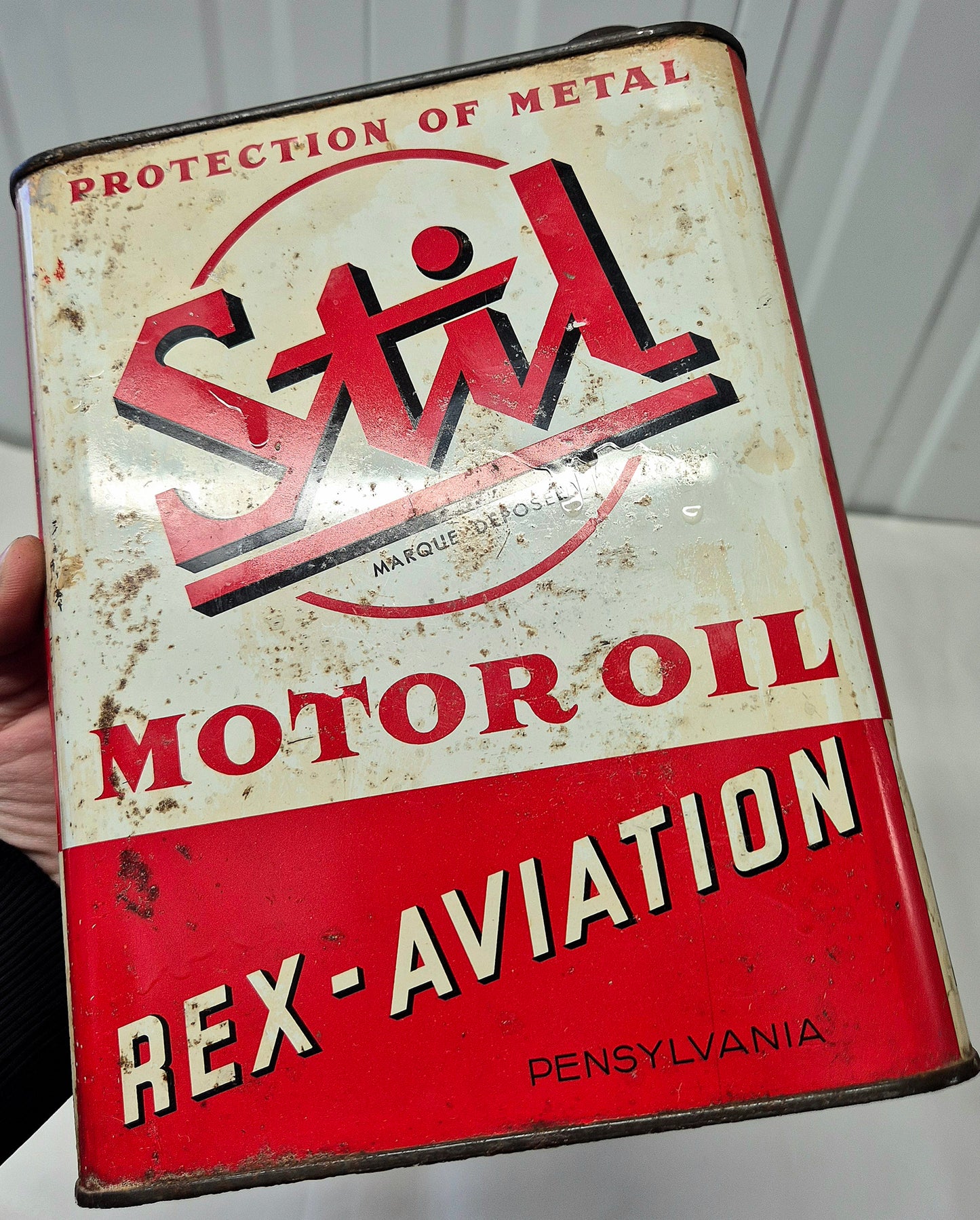 Bidon d'huile STIL Aviation