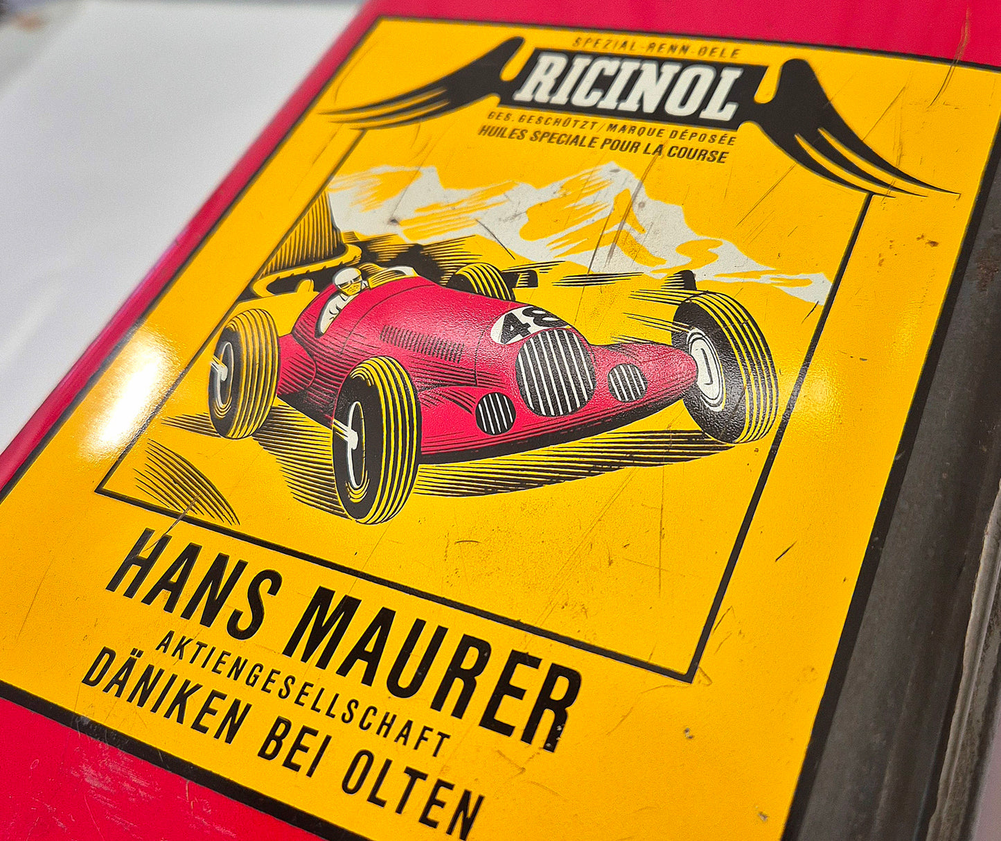 Bidon d'huile RICINOL