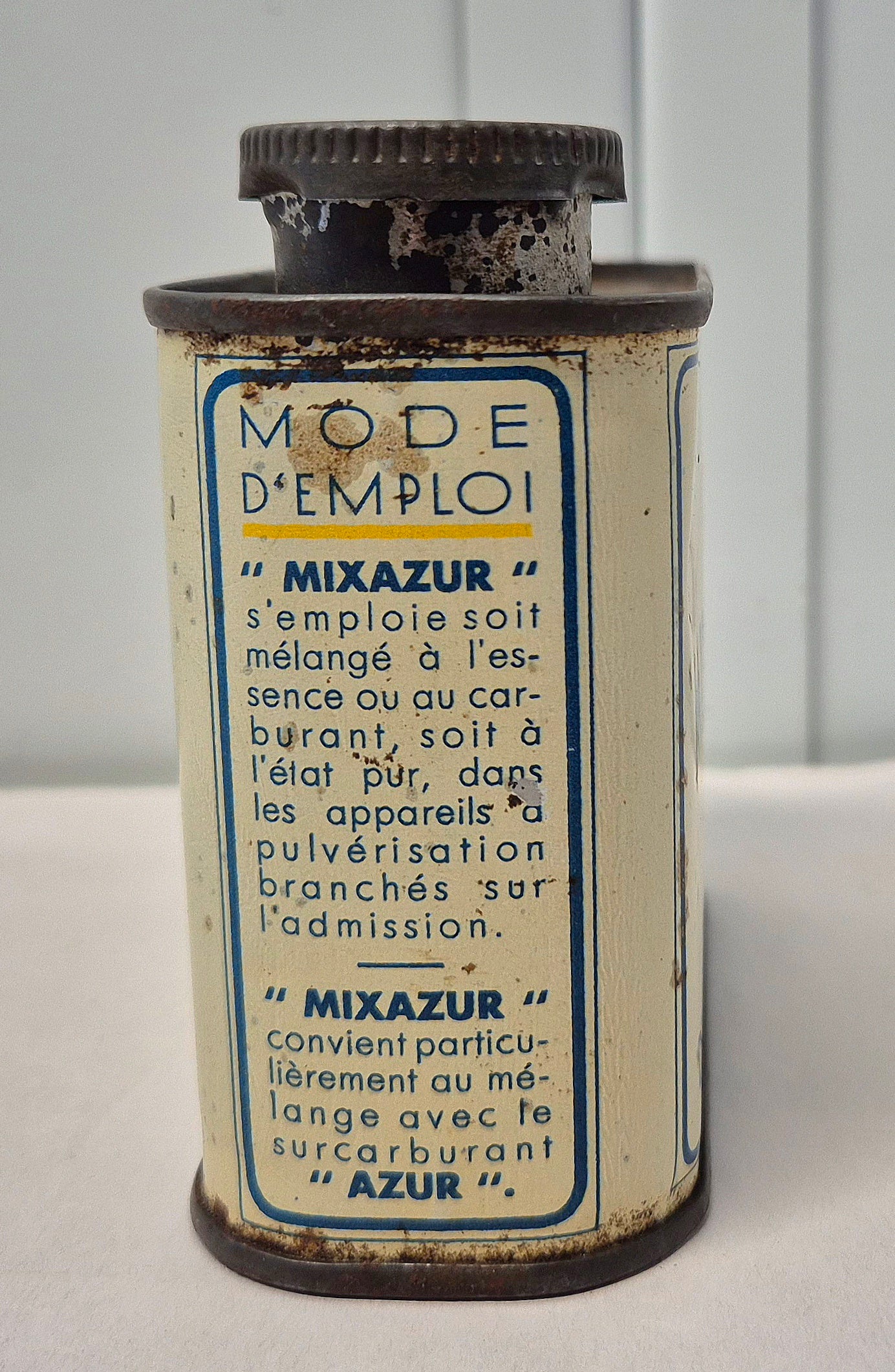 Bidon d'huile MIXAZUR