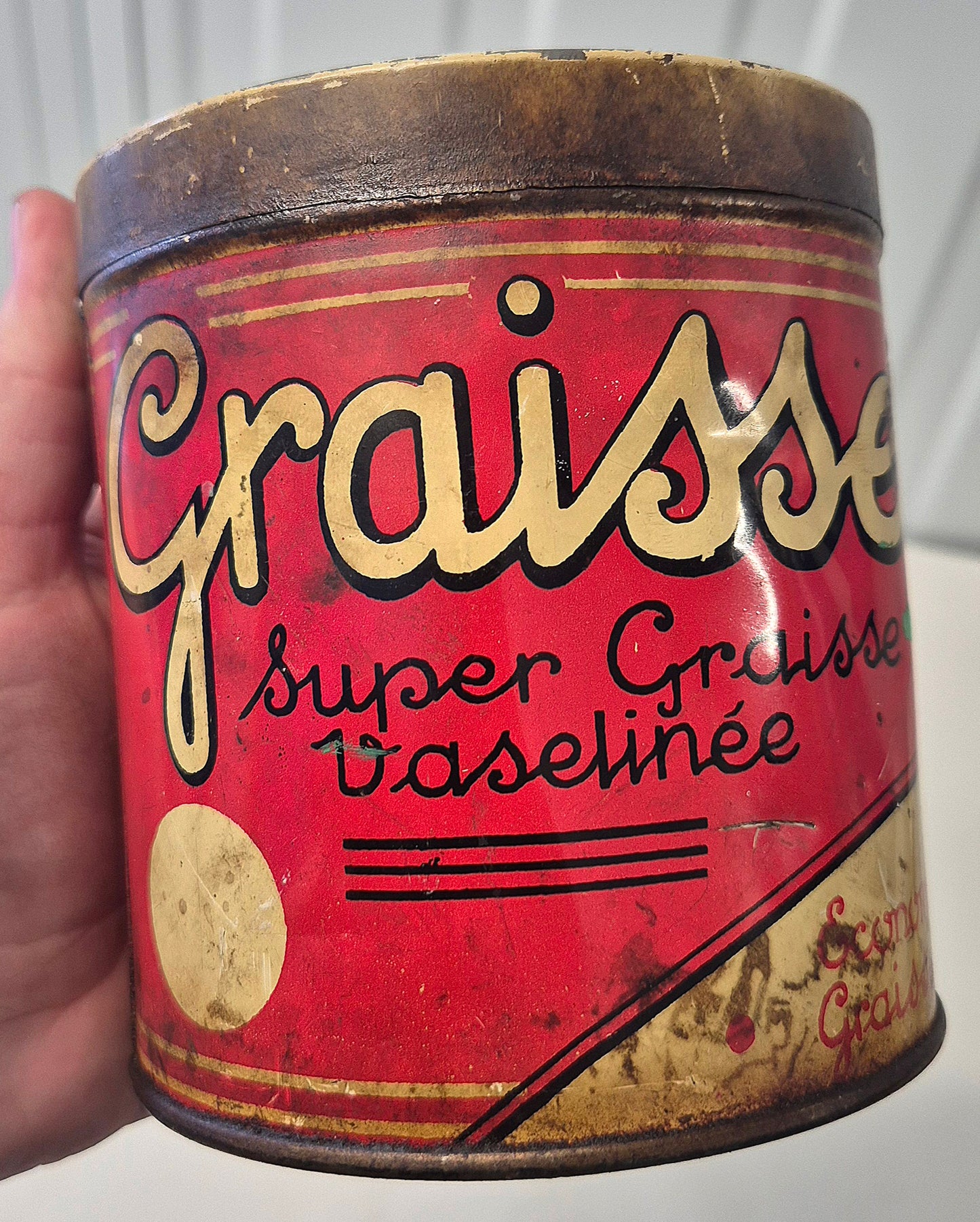 Pot de graisse RUBIS