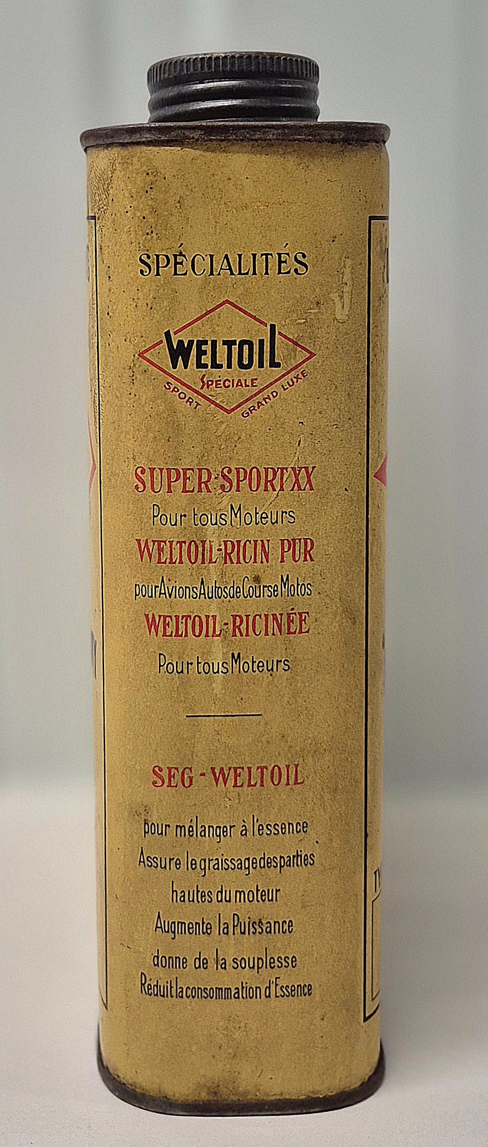 Bidon d'huile WELTOIL