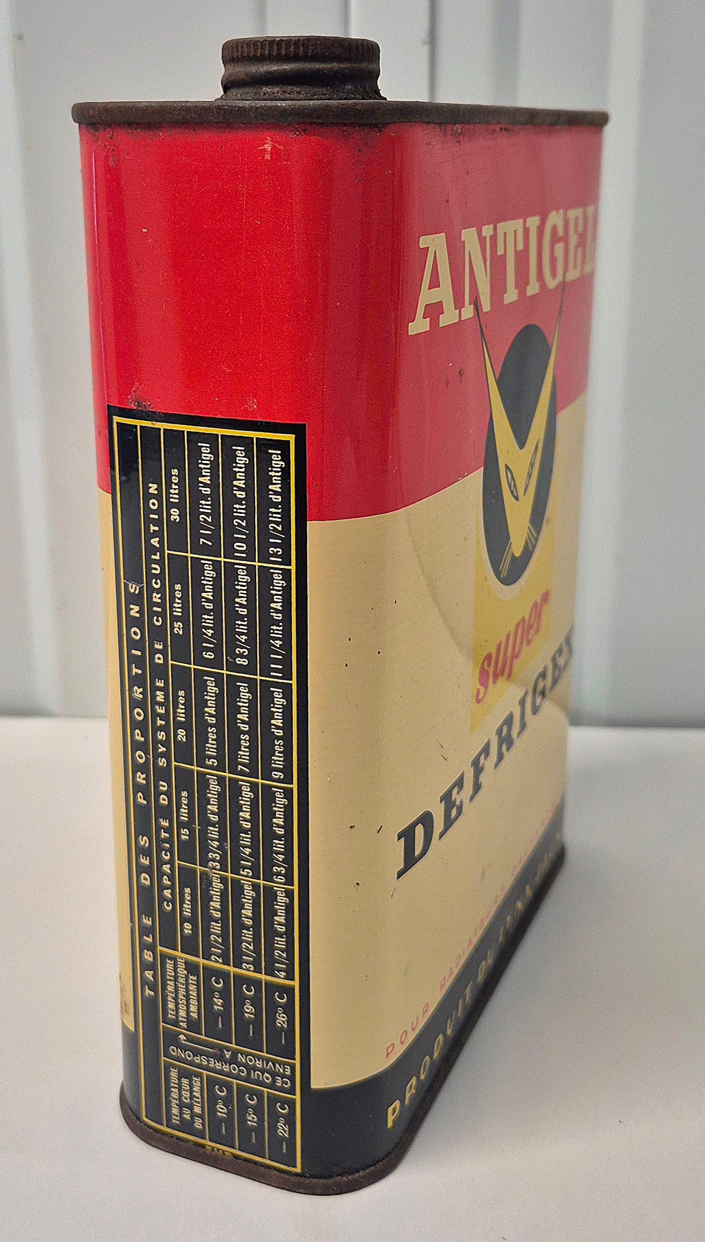 Bidon antigel DEFRIGEX