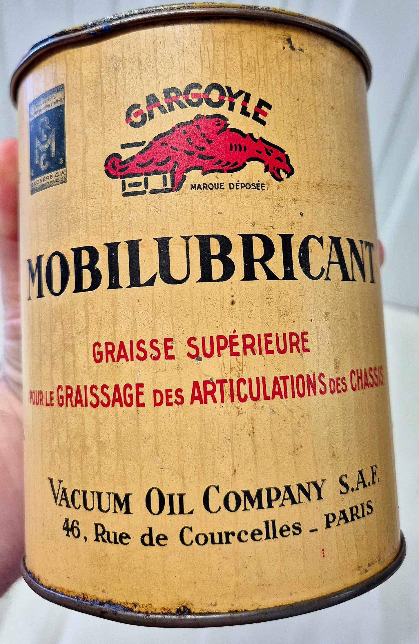 Pot de graisse MobiLubricant