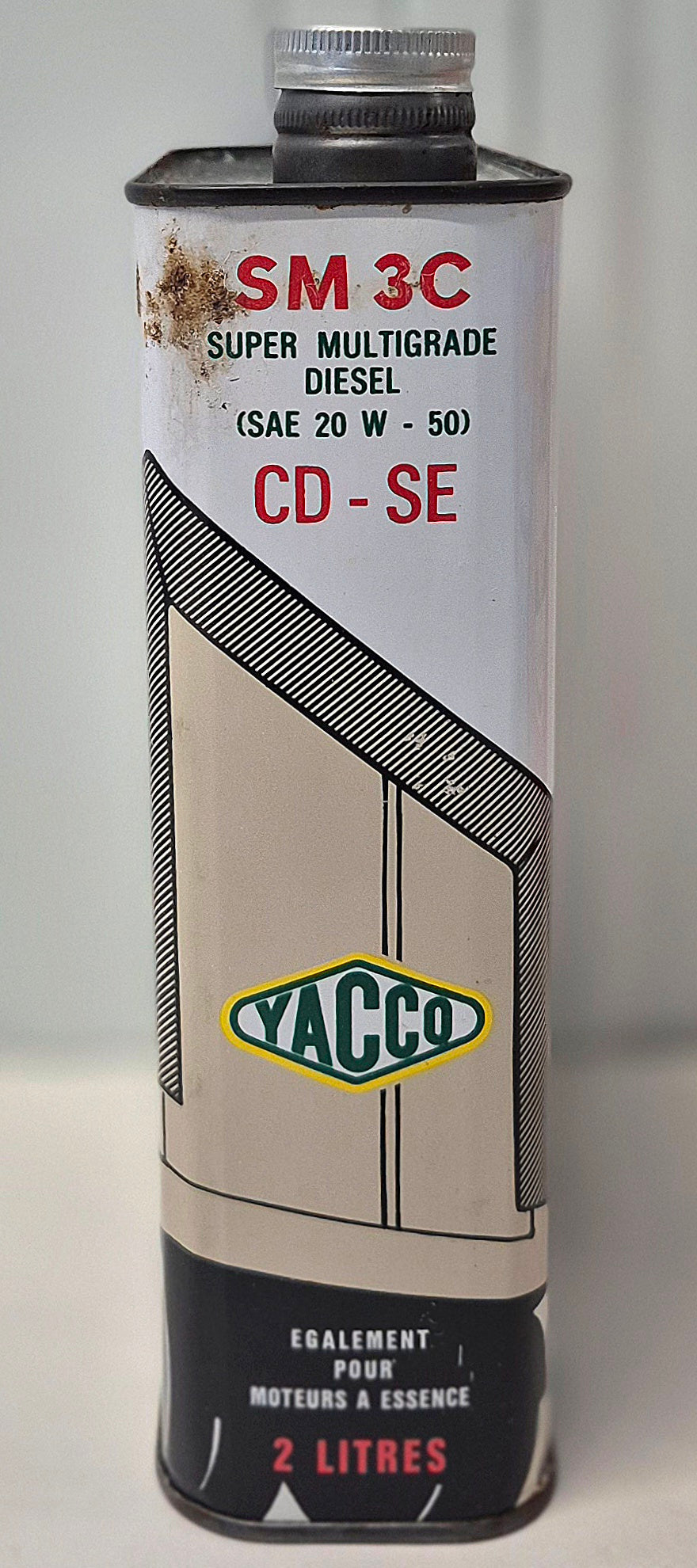Bidon d'huile YACCO SM 3C