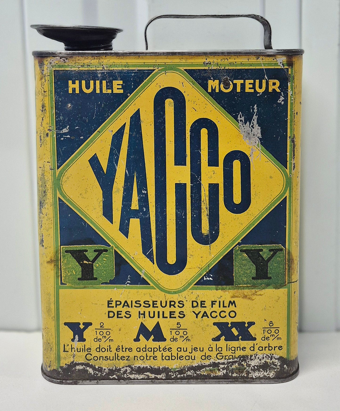 Bidon d'huile YACCO