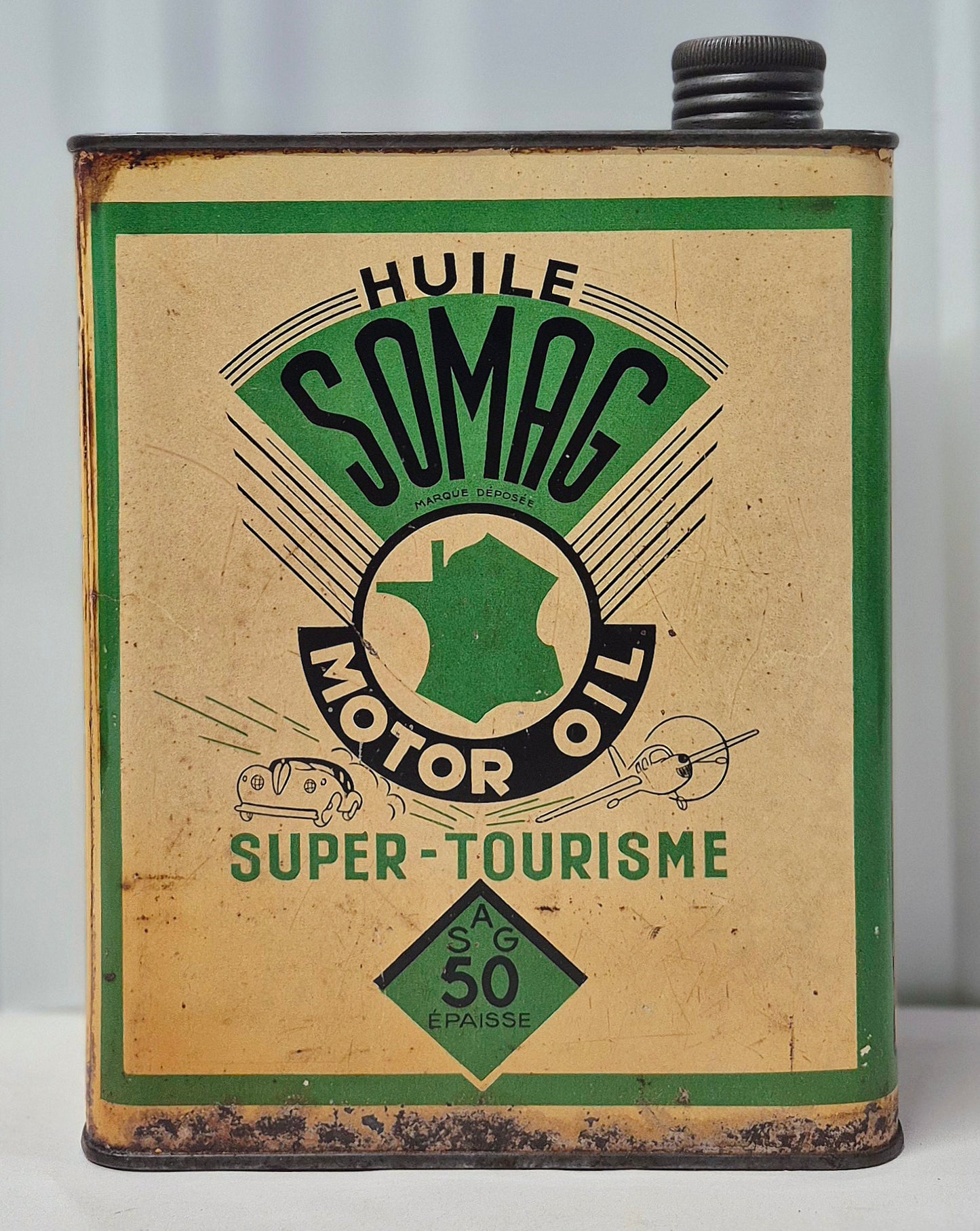 Bidon d'huile SOMAG